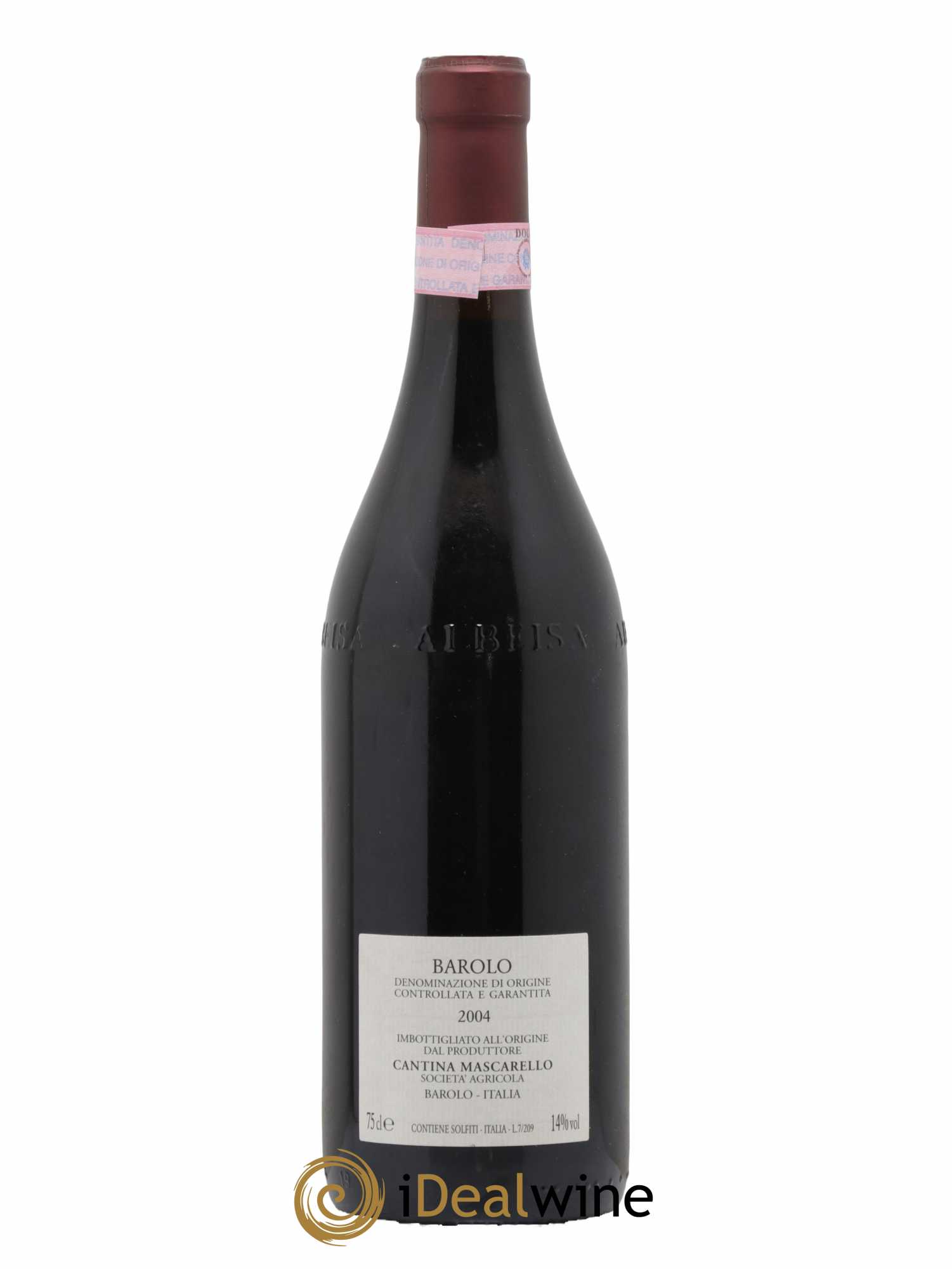 Barolo DOCG Bartolo Mascarello 2004 - Lot de 1 bouteille - 1
