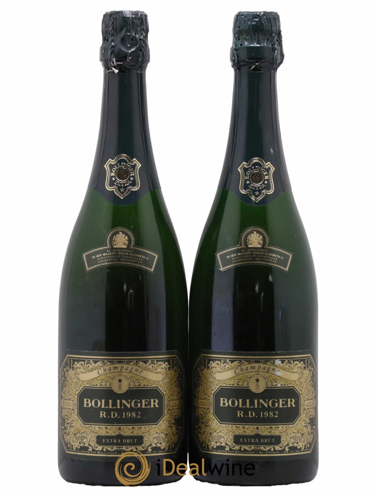 R.D. Extra-Brut Bollinger 1982 - Lot de 2 bouteilles - 0
