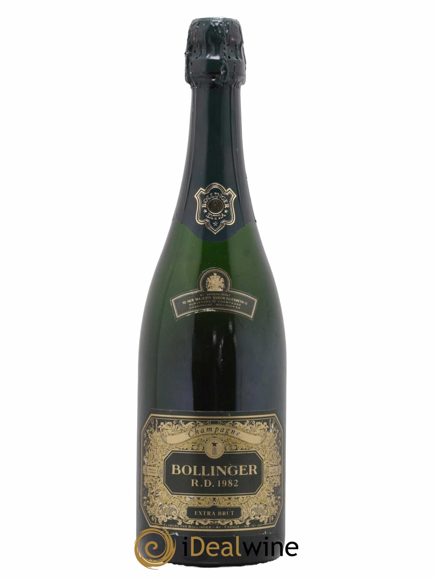 R.D. Extra-Brut Bollinger 1982 - Lot de 1 bouteille - 0