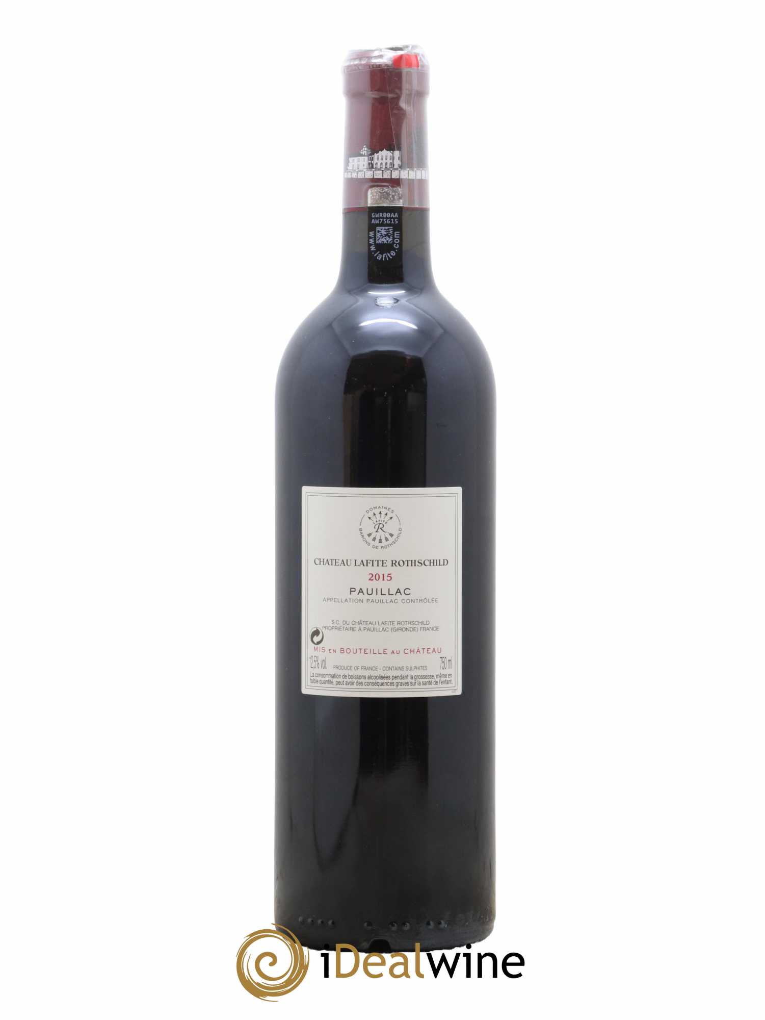 Château Lafite Rothschild 1er Grand Cru Classé 2015 - Lot de 1 bouteille - 2