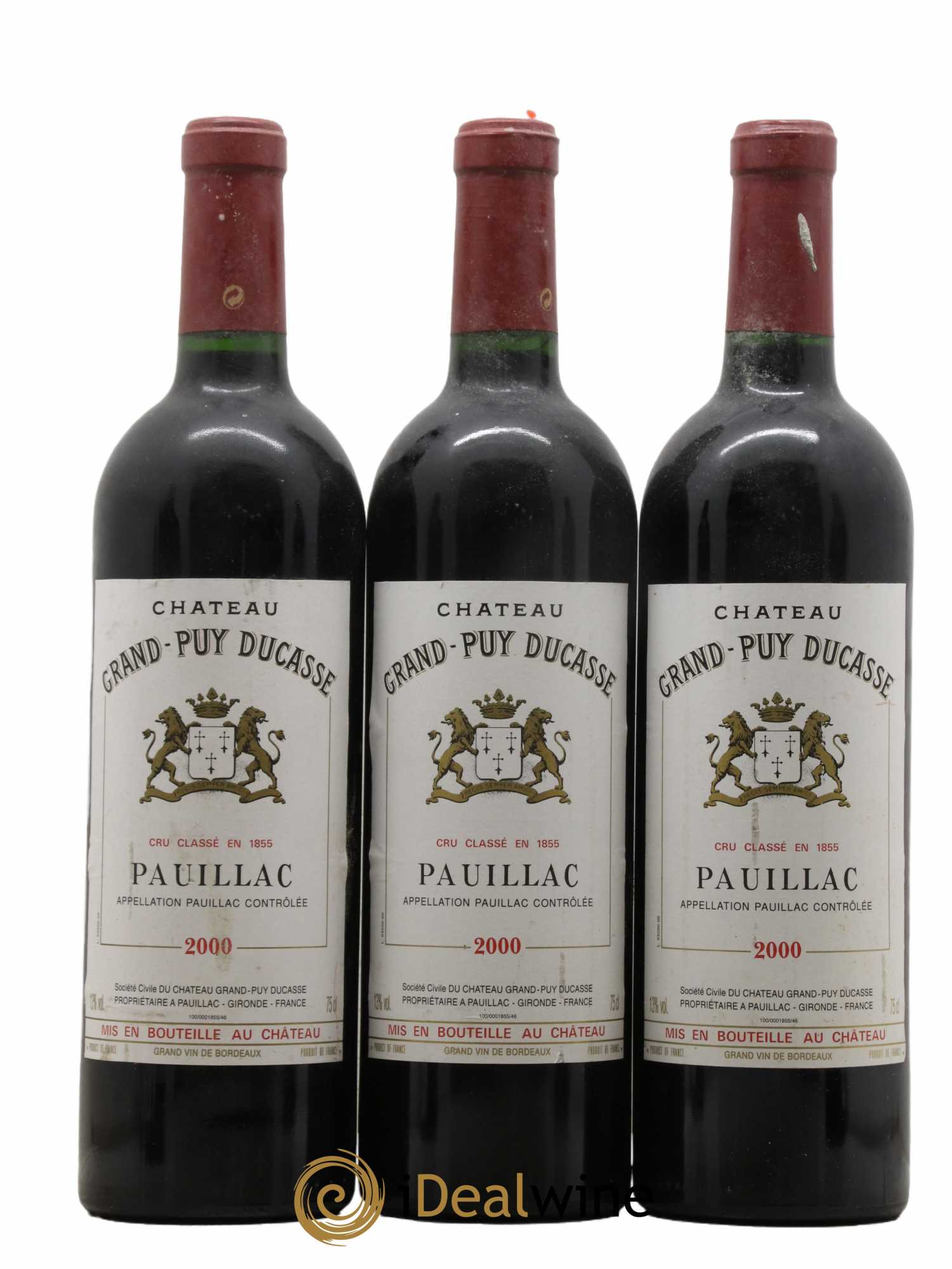 Château Grand Puy Ducasse 5ème Grand Cru Classé 2000 - Lot de 12 bouteilles - 3