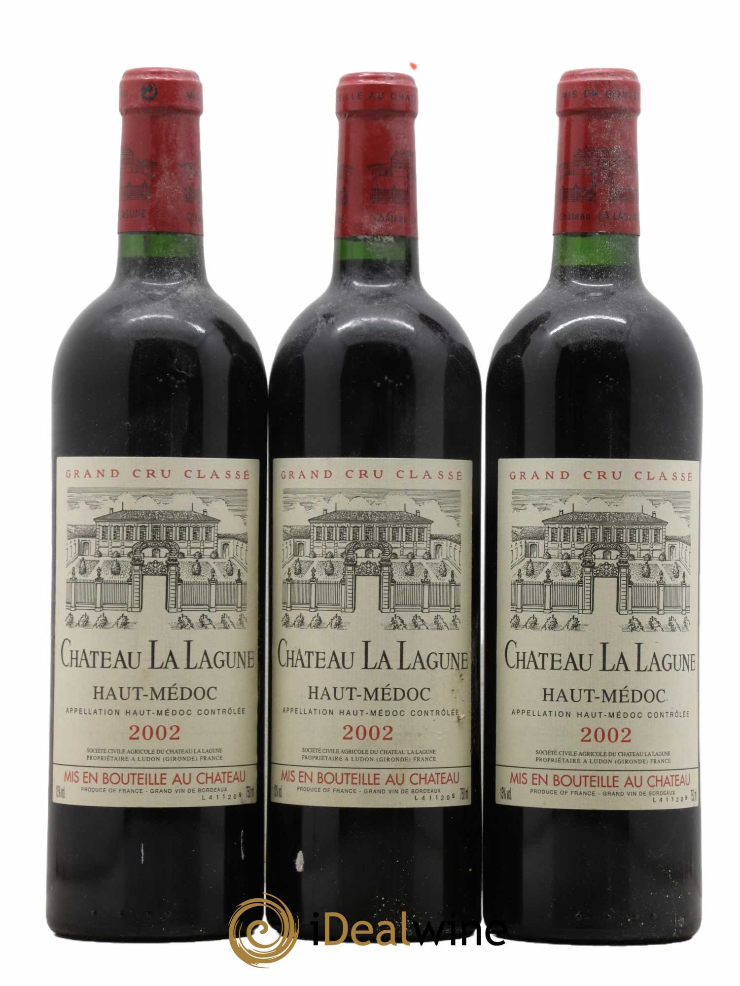 Château la Lagune 3ème Grand Cru Classé 2002 - Lot de 6 bouteilles - 2