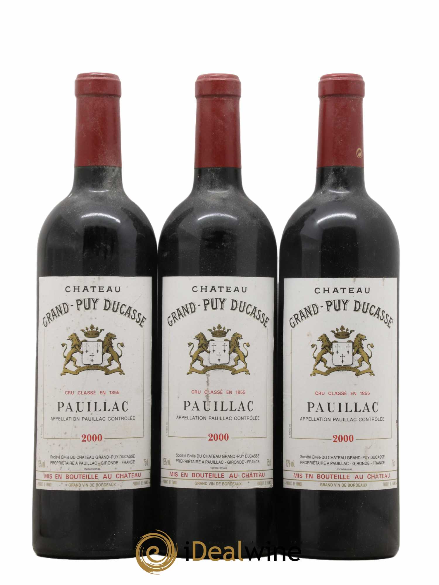 Château Grand Puy Ducasse 5ème Grand Cru Classé 2000 - Lot of 6 bottles - 1