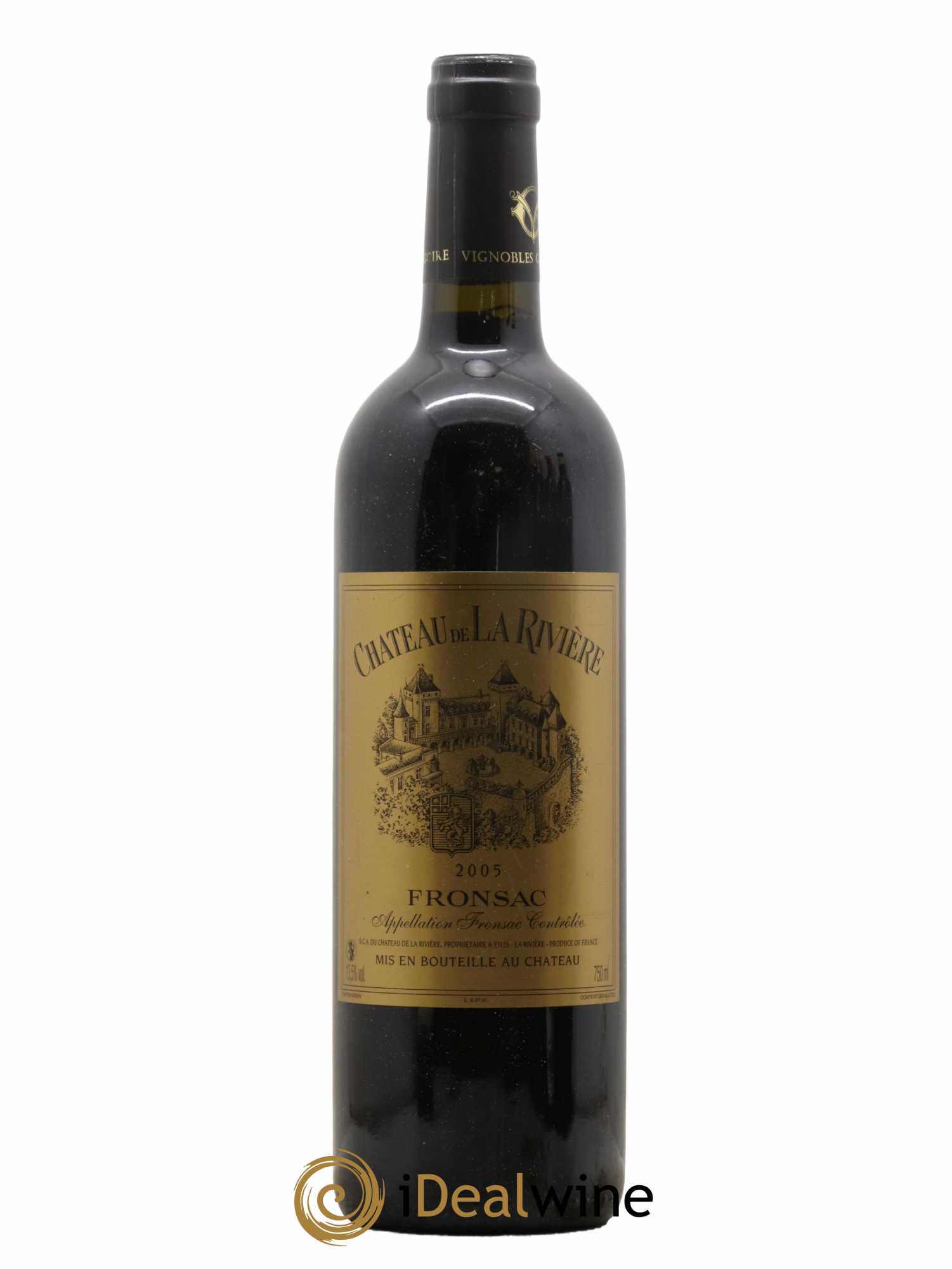 Château de La Rivière 2005 - Lot de 1 bouteille - 0