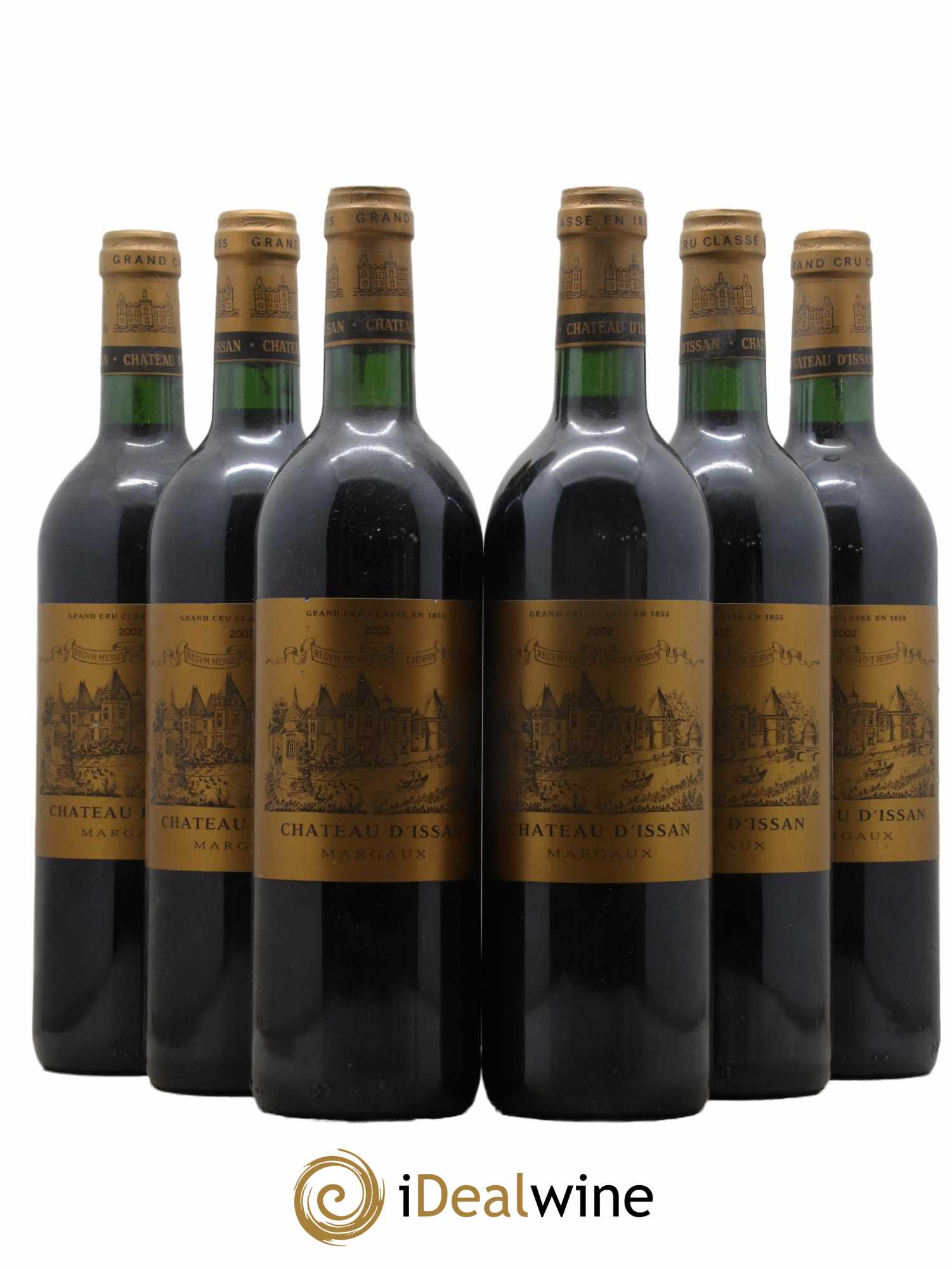 Château d'Issan 3ème Grand Cru Classé 2002 - Lot de 6 bouteilles - 0