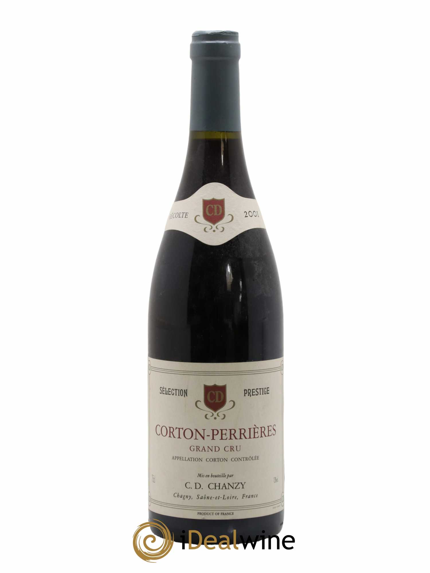 Corton Grand Cru Perrières Chanzy 2001 - Lot de 1 bouteille - 0