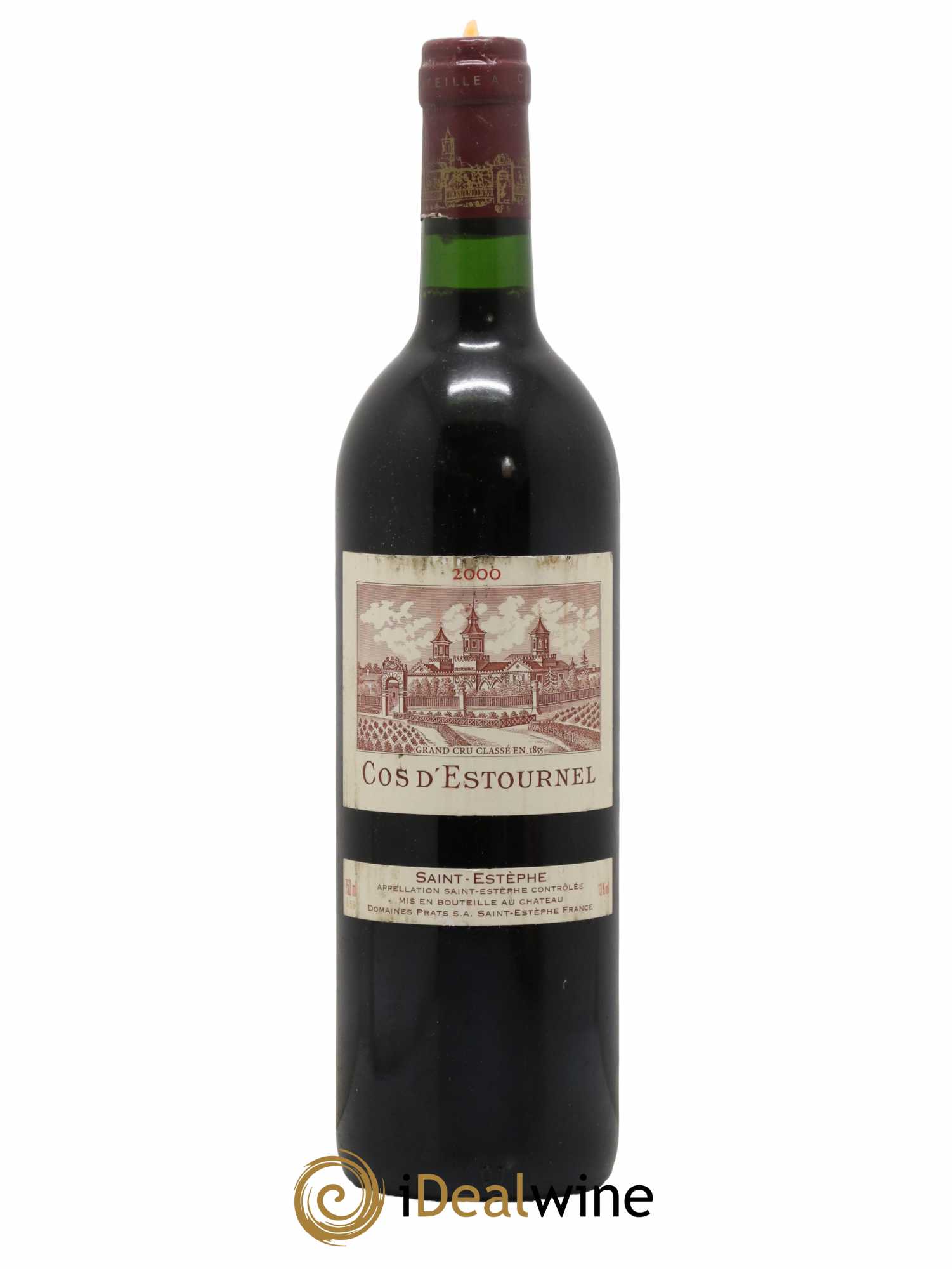 Cos d'Estournel 2ème Grand Cru Classé 2000 - Lot de 1 bouteille - 0