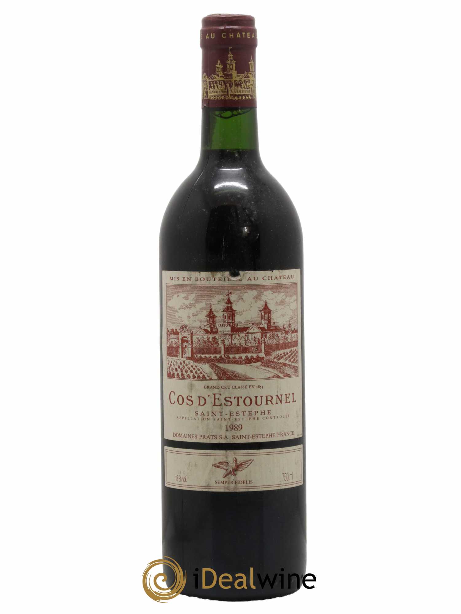 Cos d'Estournel 2ème Grand Cru Classé 1989 - Lot de 1 bouteille - 0