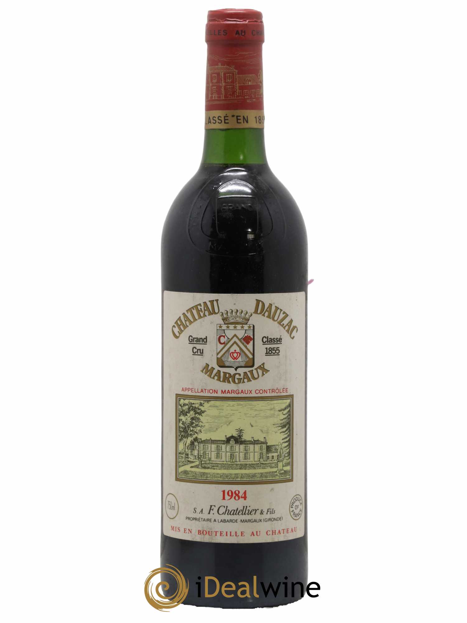 Château Dauzac 5ème Grand Cru Classé 1984 - Lot de 1 bouteille - 0