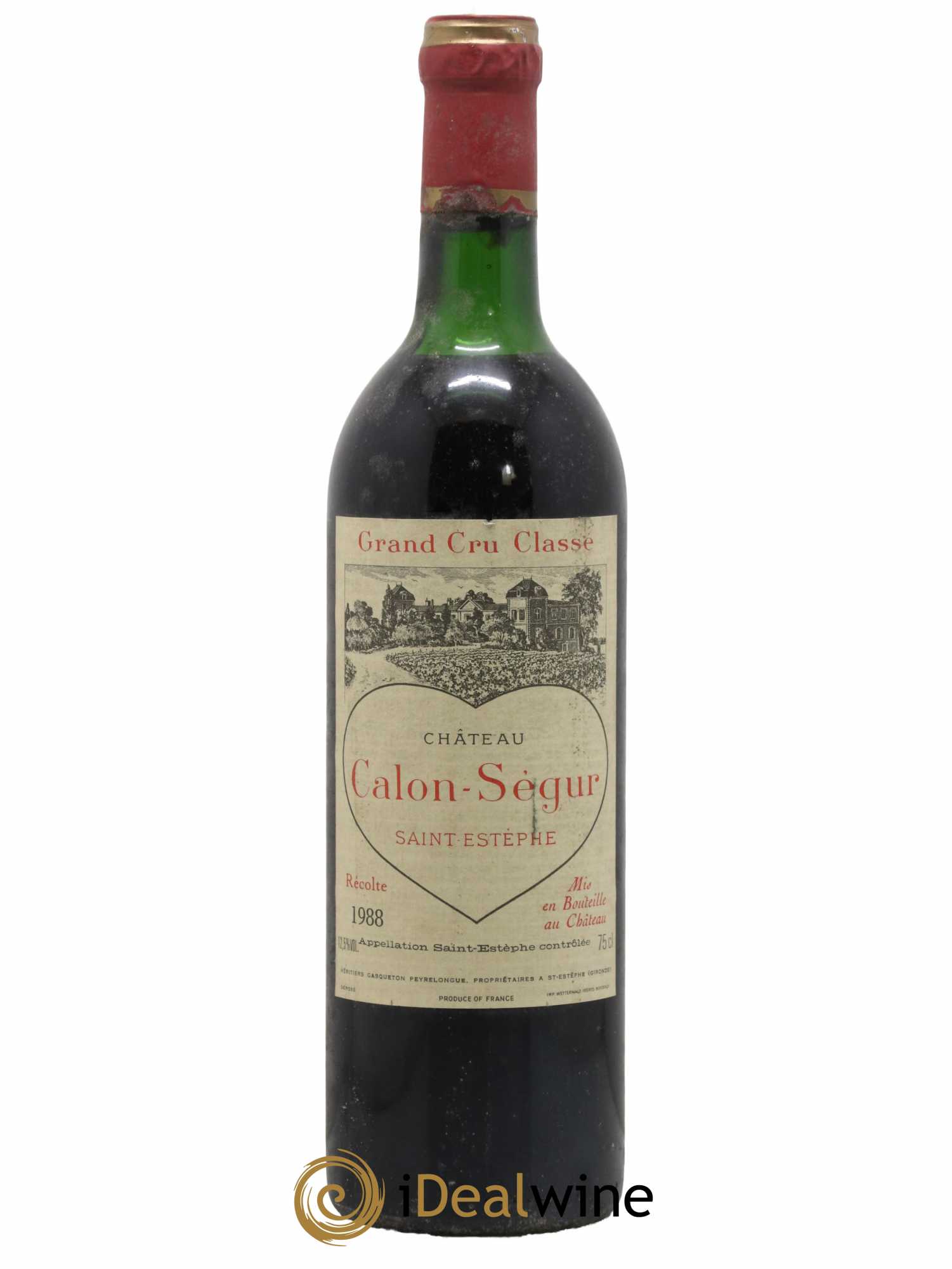 Château Calon Ségur 3ème Grand Cru Classé 1988 - Lot de 1 bouteille - 0