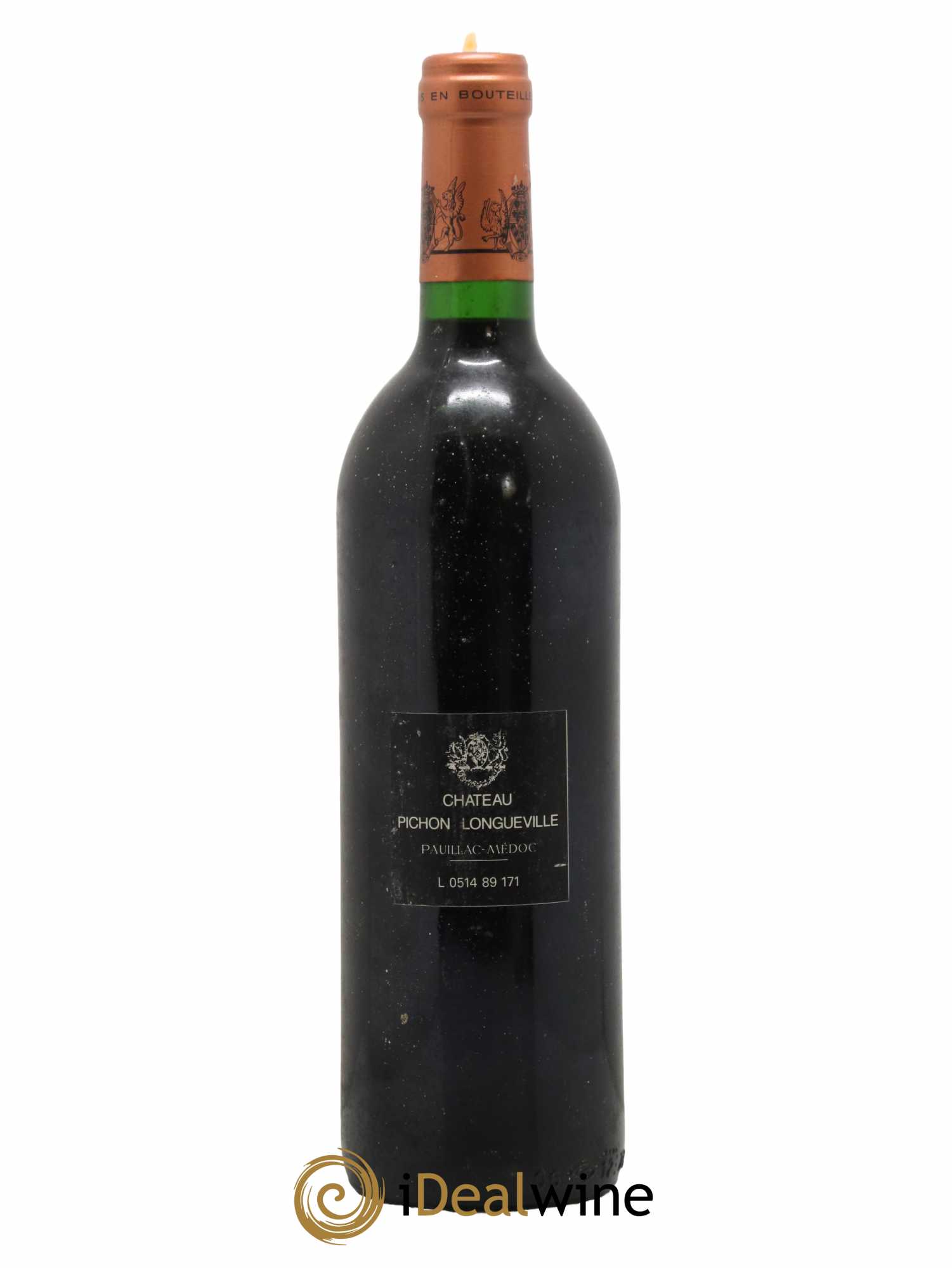 Pichon Longueville Baron 2ème Grand Cru Classé 1989 - Lot de 1 bouteille - 1