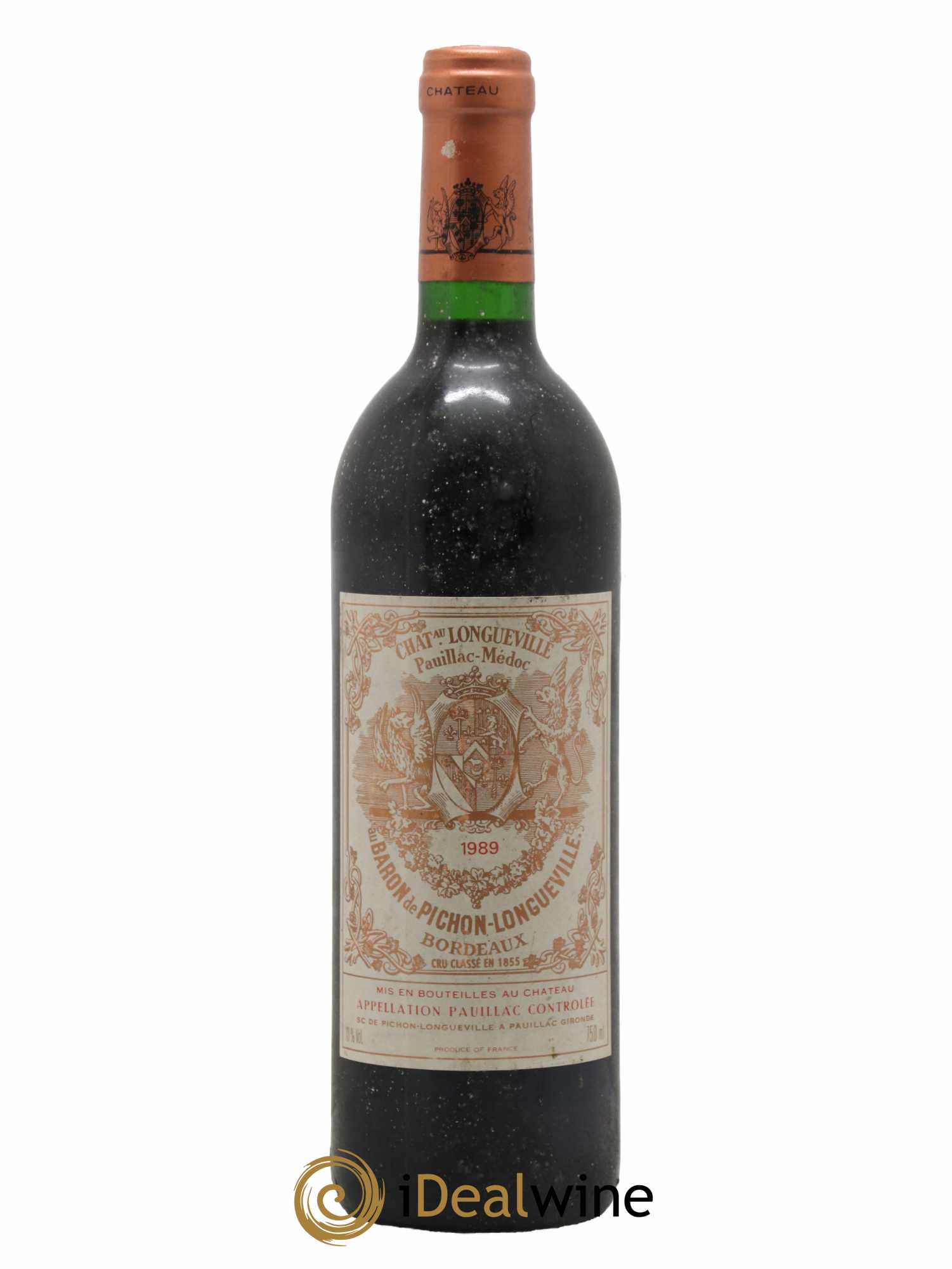 Pichon Longueville Baron 2ème Grand Cru Classé 1989 - Lot de 1 bouteille - 0