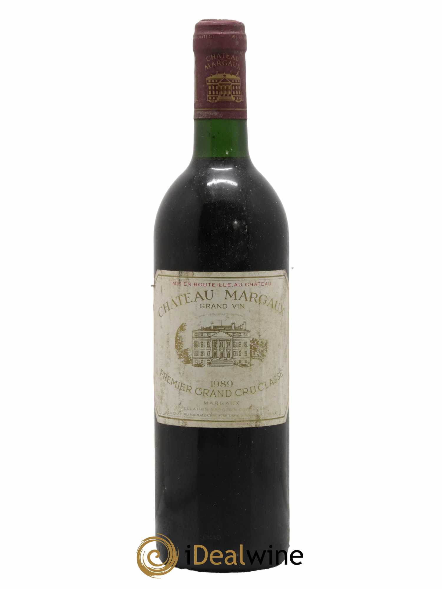 Château Margaux 1er Grand Cru Classé 1989 - Lot de 1 bouteille - 0