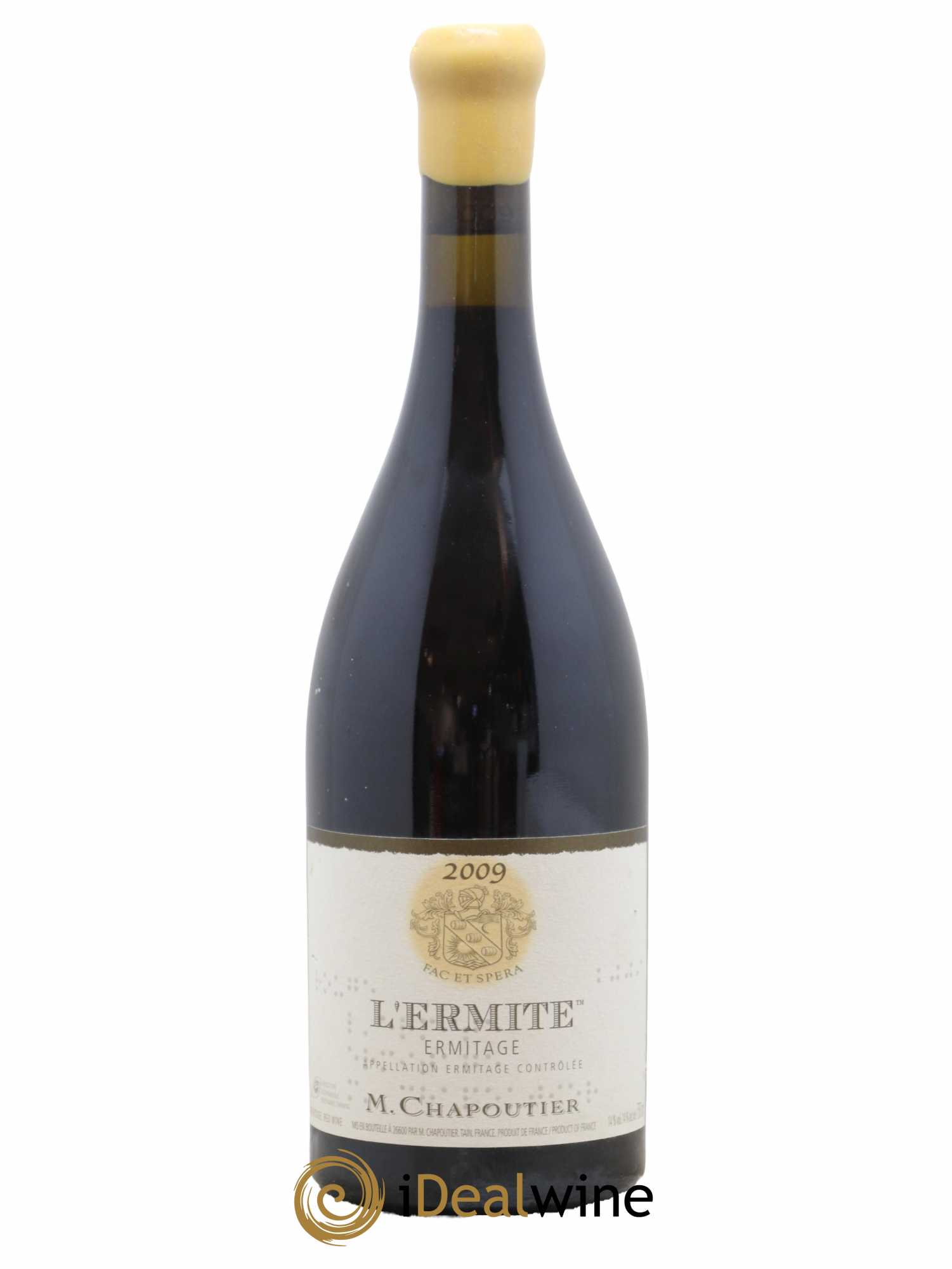 Hermitage Ermitage l'Ermite Chapoutier 2009 - Lot de 1 bouteille - 0