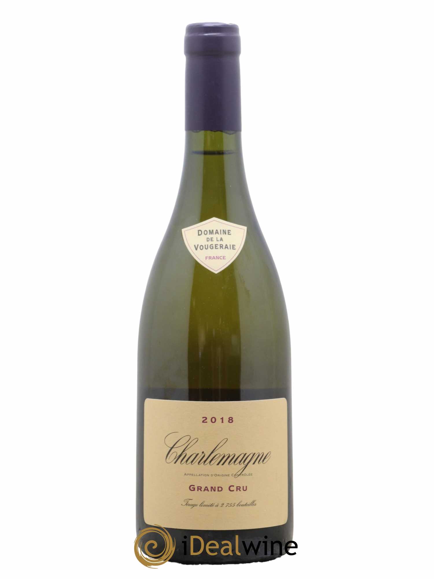 Corton-Charlemagne Grand Cru Le Charlemagne La Vougeraie 2018 - Lot de 1 bouteille - 0
