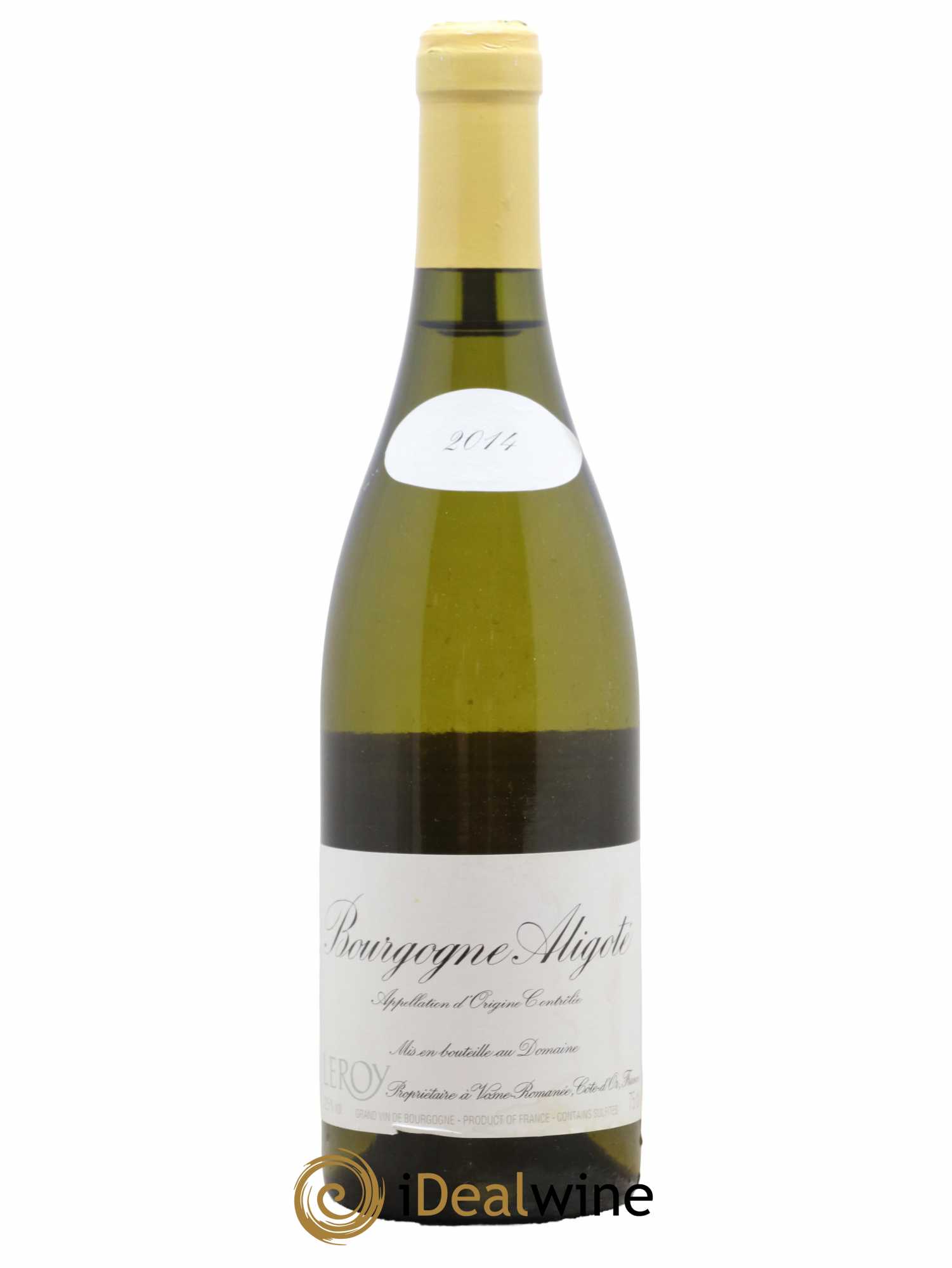 Bourgogne Aligoté Leroy (Domaine) 2014 - Lot de 1 bouteille - 0