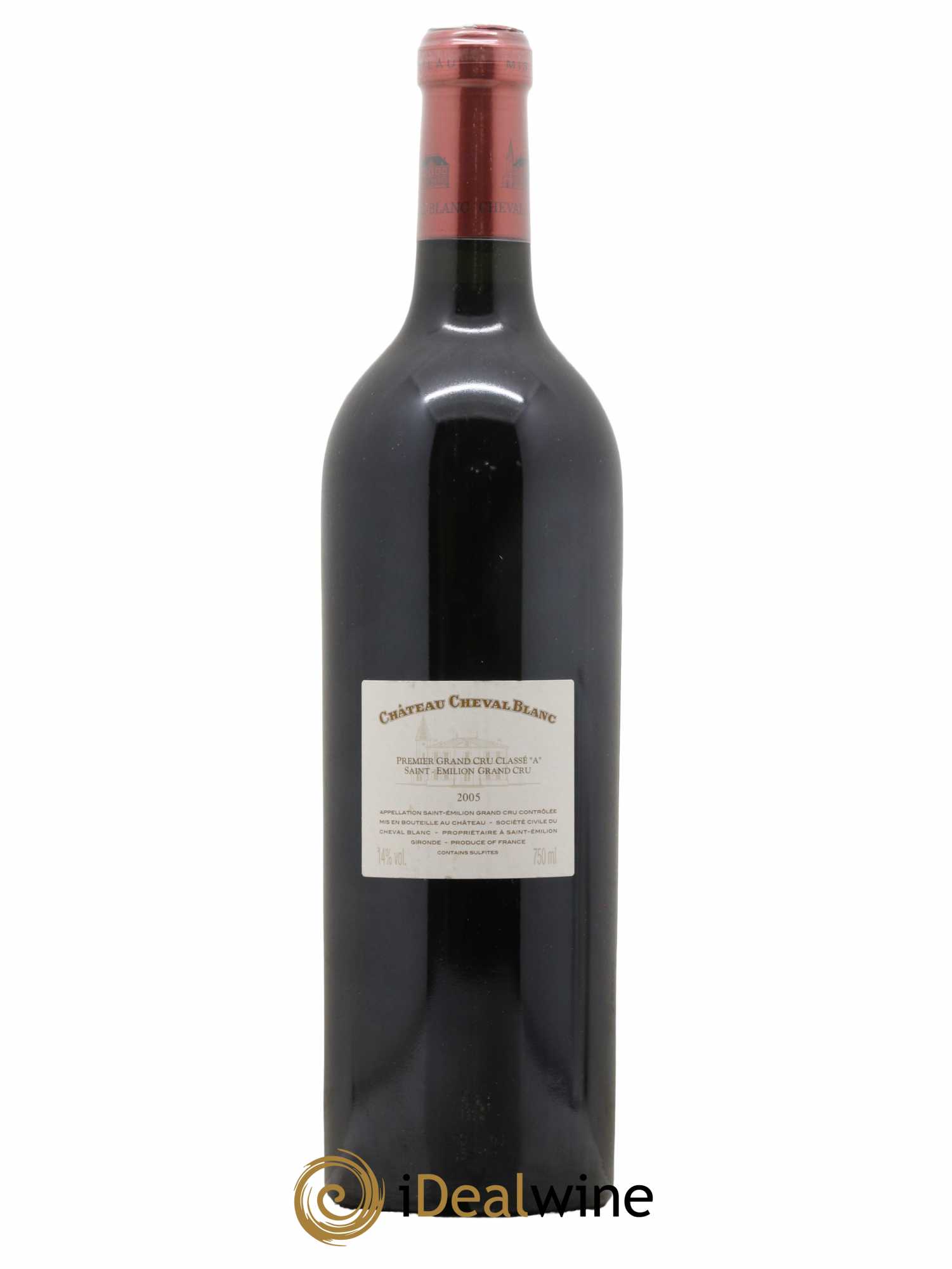 Château Cheval Blanc 1er Grand Cru Classé A 2005 - Lot de 1 bouteille - 1