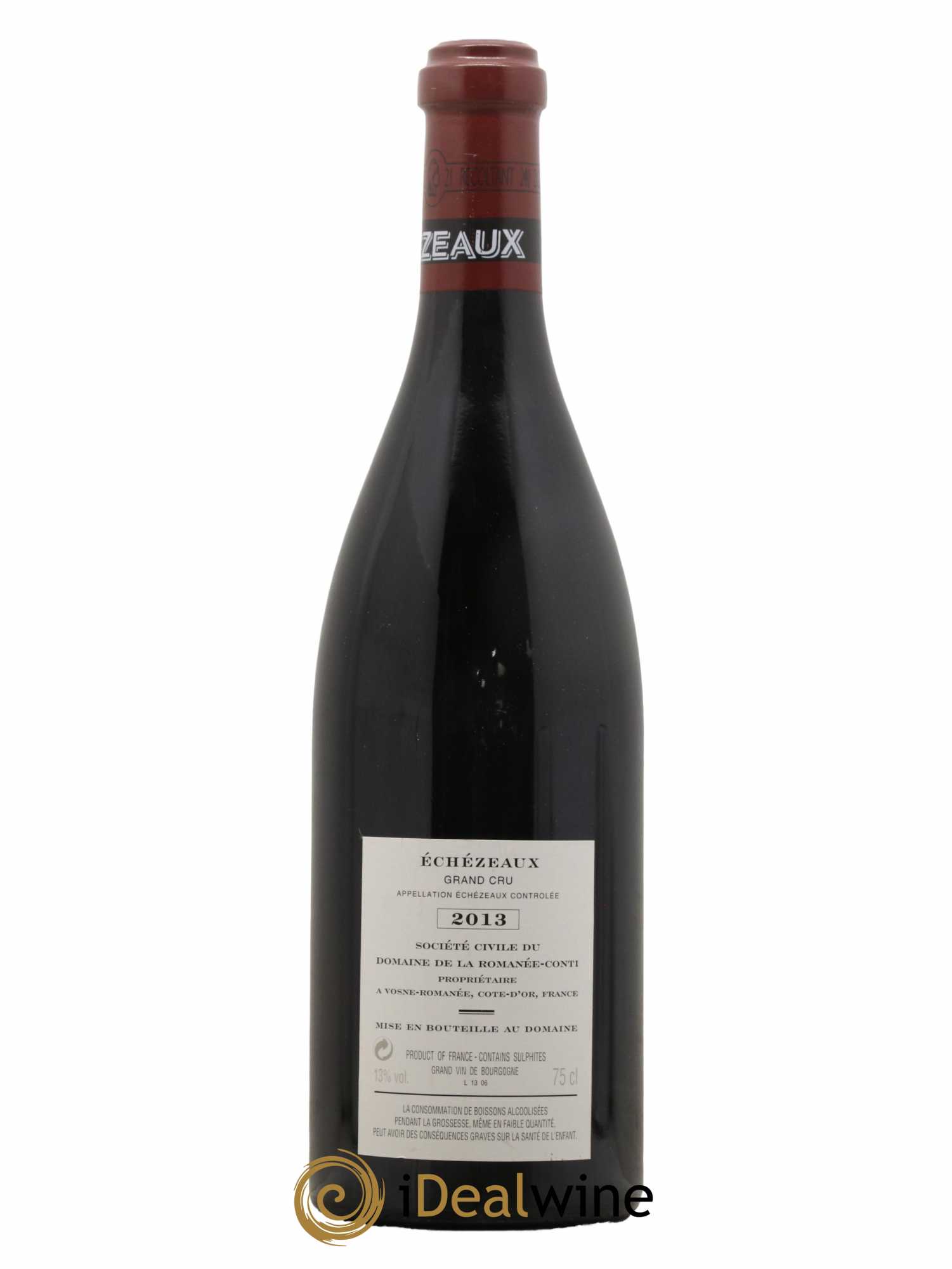 Echezeaux Grand Cru Domaine de la Romanée-Conti 2013 - Lot de 1 bouteille - 1