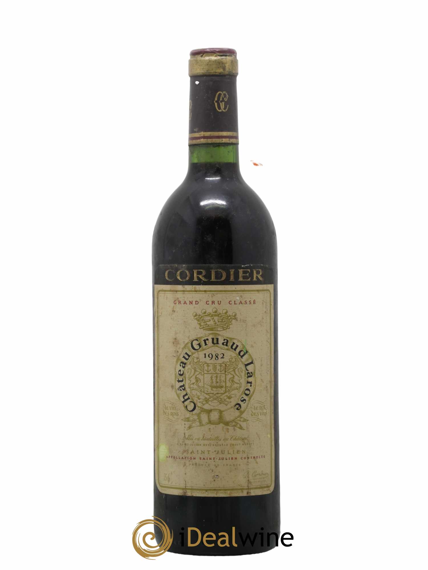 Château Gruaud Larose 2ème Grand Cru Classé 1982 - Lot de 1 bouteille - 0