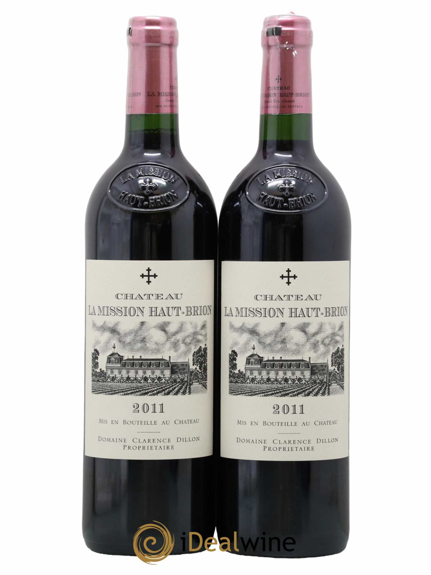 Château la Mission Haut-Brion Cru Classé de Graves 2011 - Lot de 2 bouteilles - 0