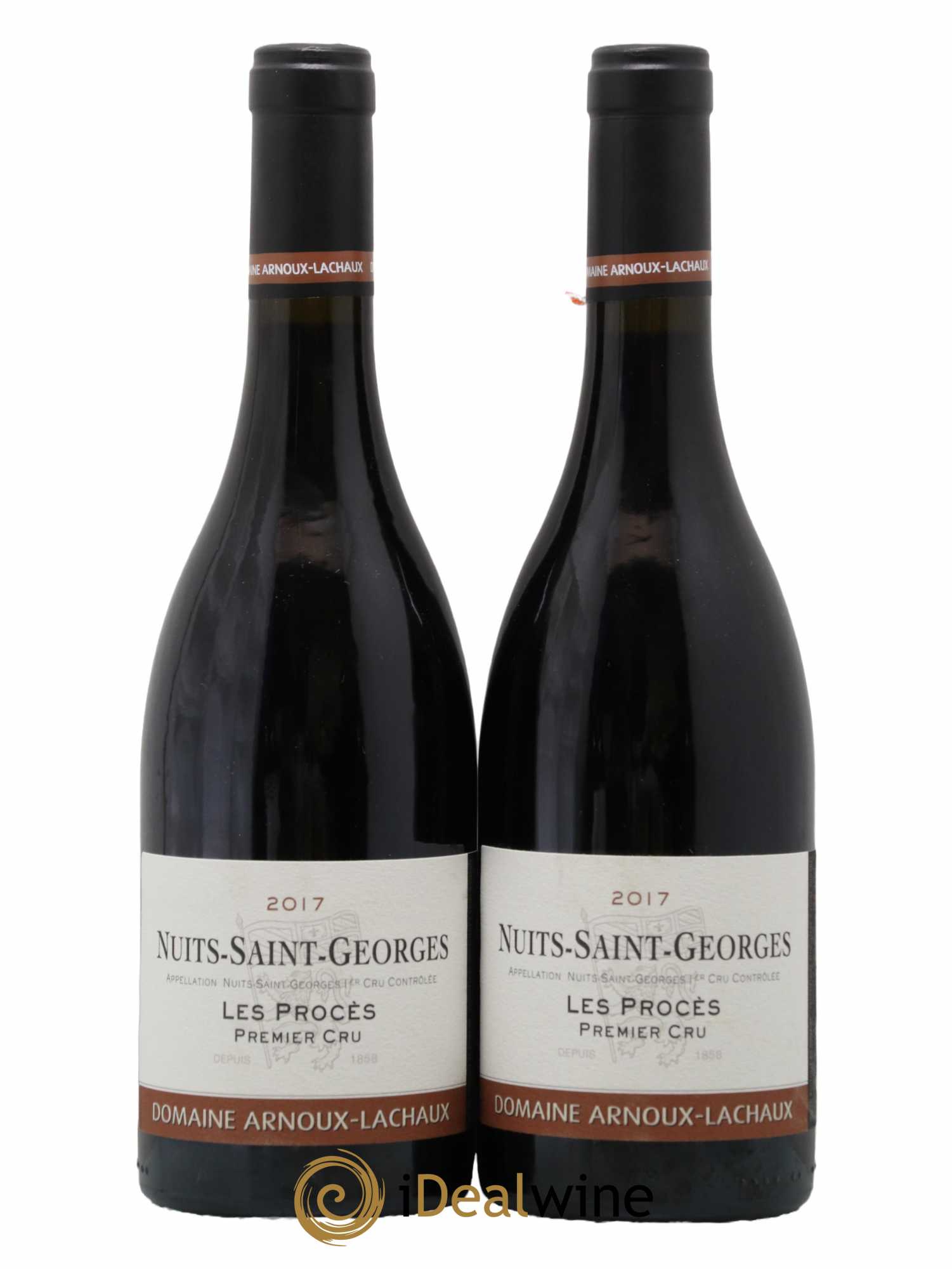 Nuits-Saint-Georges 1er Cru Les Procès Arnoux-Lachaux (Domaine) 2017 - Lot de 2 bouteilles - 0