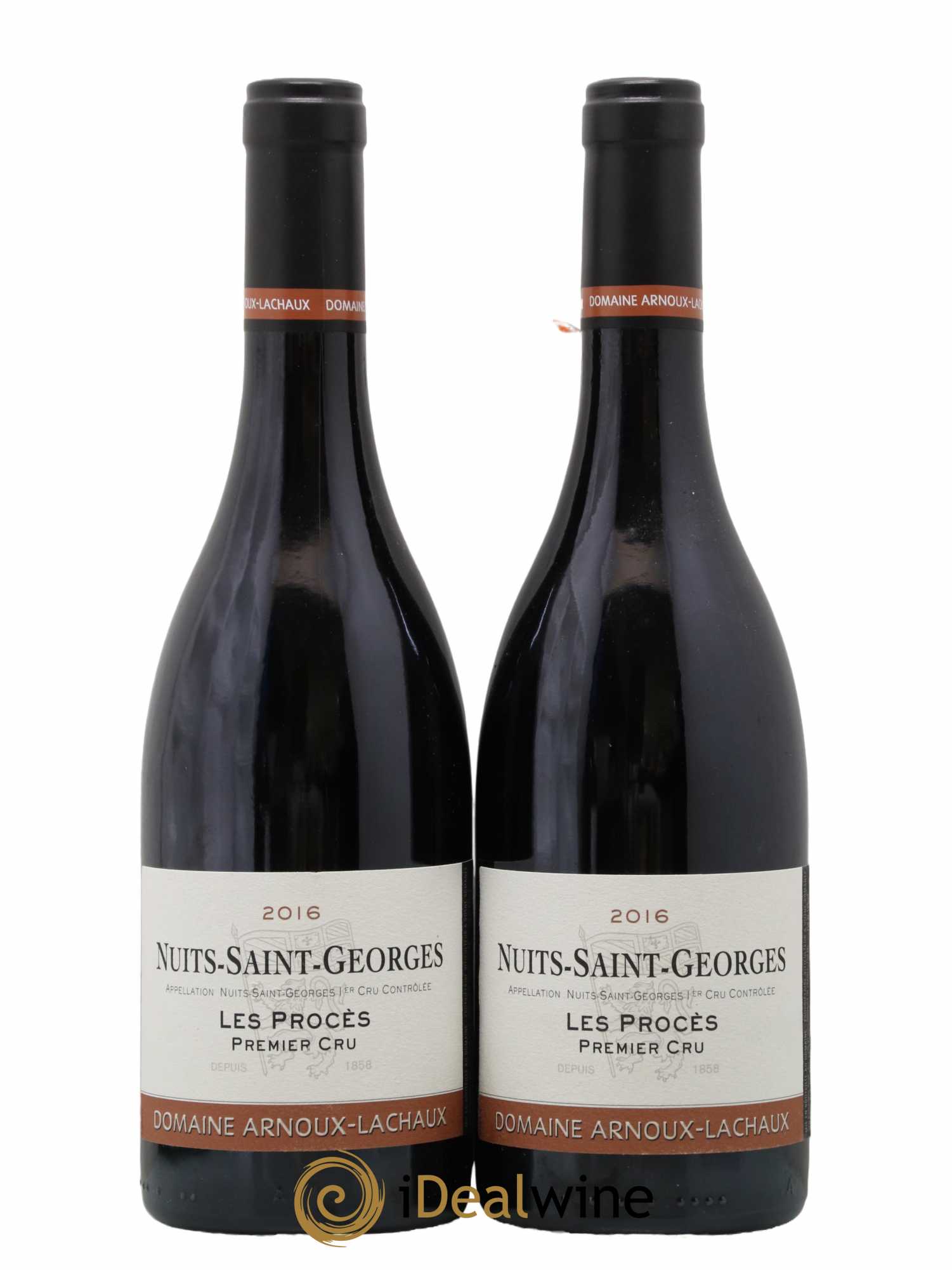 Nuits-Saint-Georges 1er Cru Les Procès Arnoux-Lachaux (Domaine) 2016 - Lot de 2 bouteilles - 0