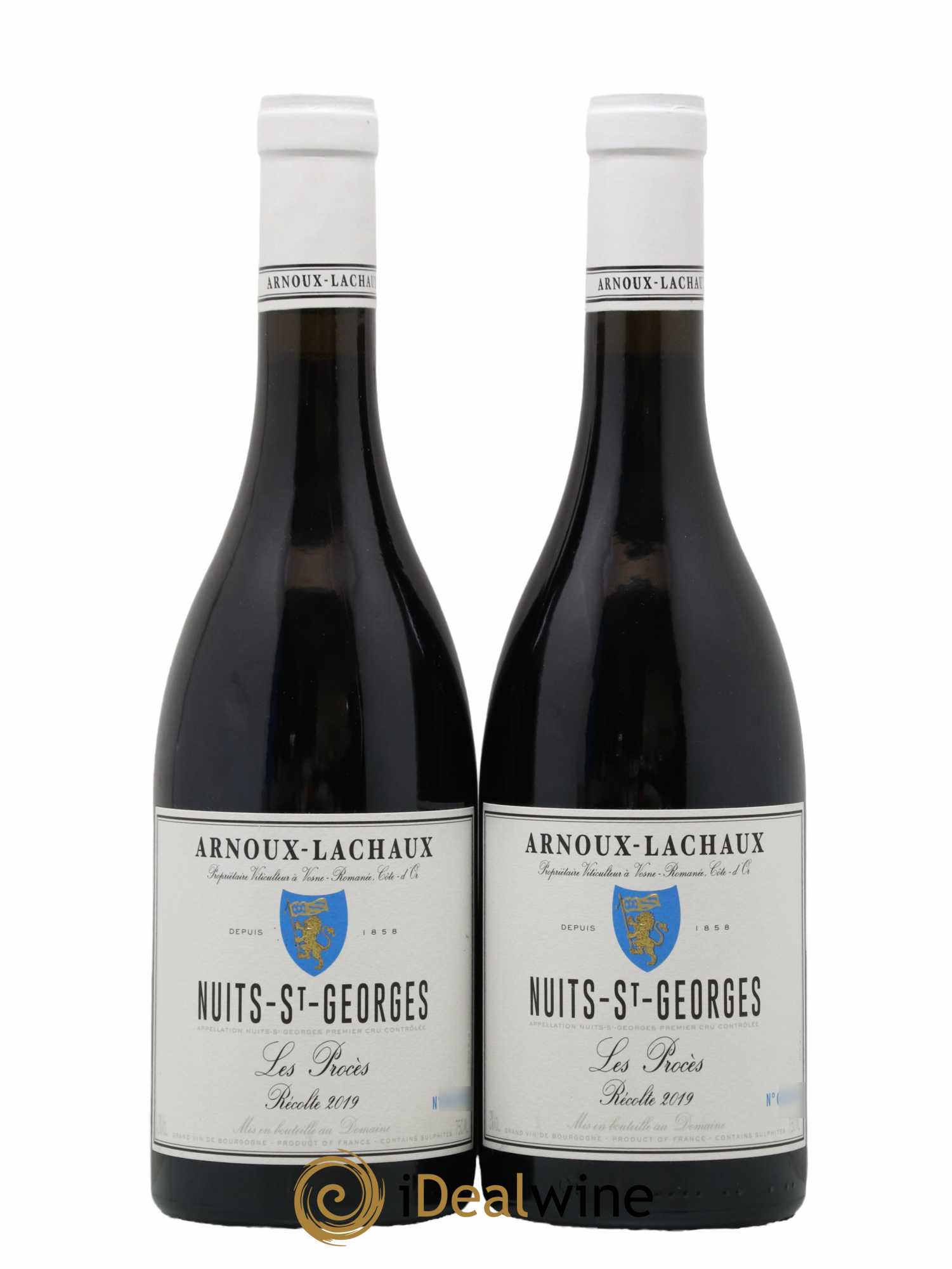 Nuits-Saint-Georges 1er Cru Les Procès Arnoux-Lachaux (Domaine) 2019 - Lot de 2 bouteilles - 0