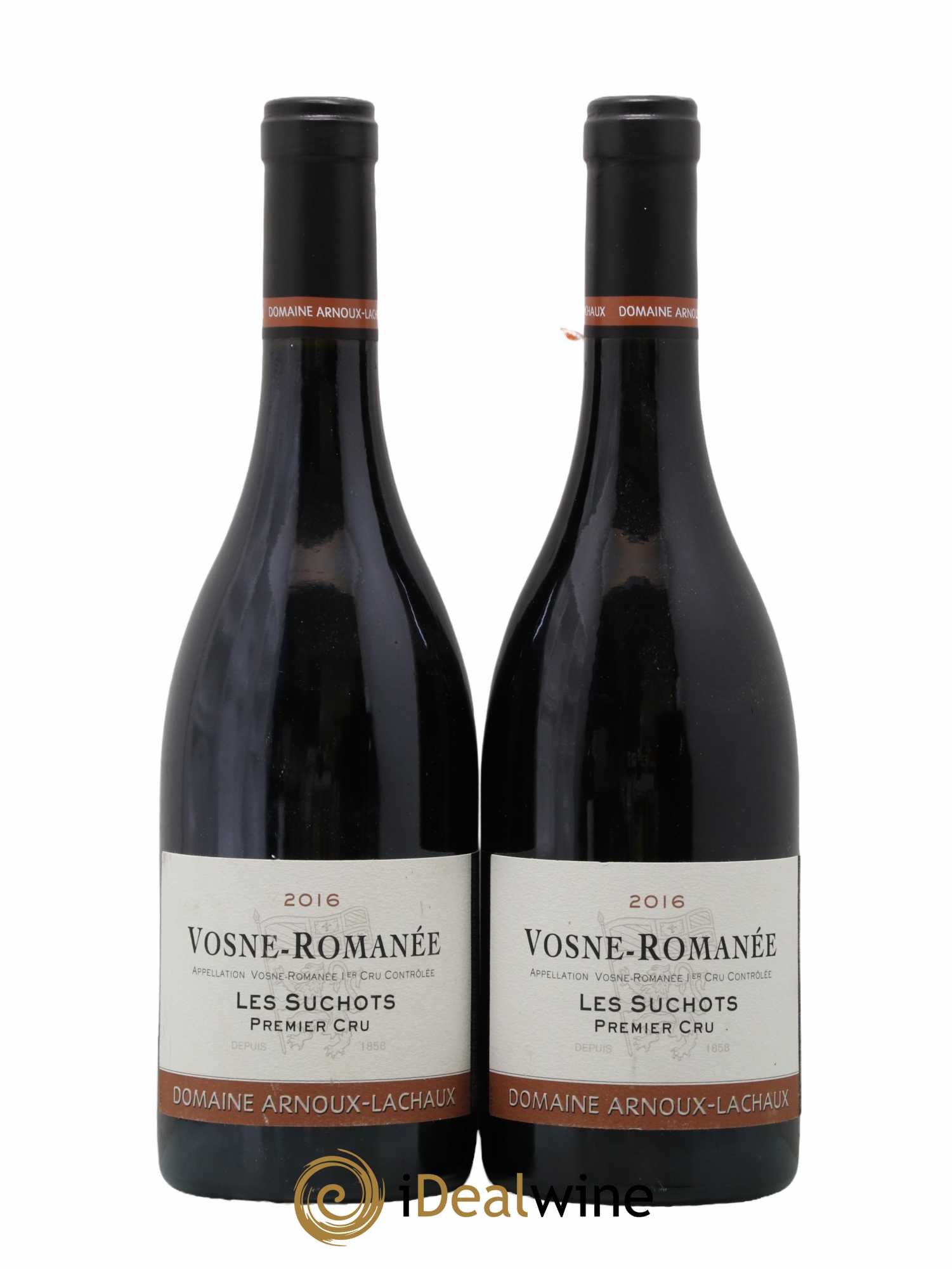 Vosne-Romanée 1er Cru Les Suchots Arnoux-Lachaux (Domaine) 2016 - Lot de 2 bouteilles - 0