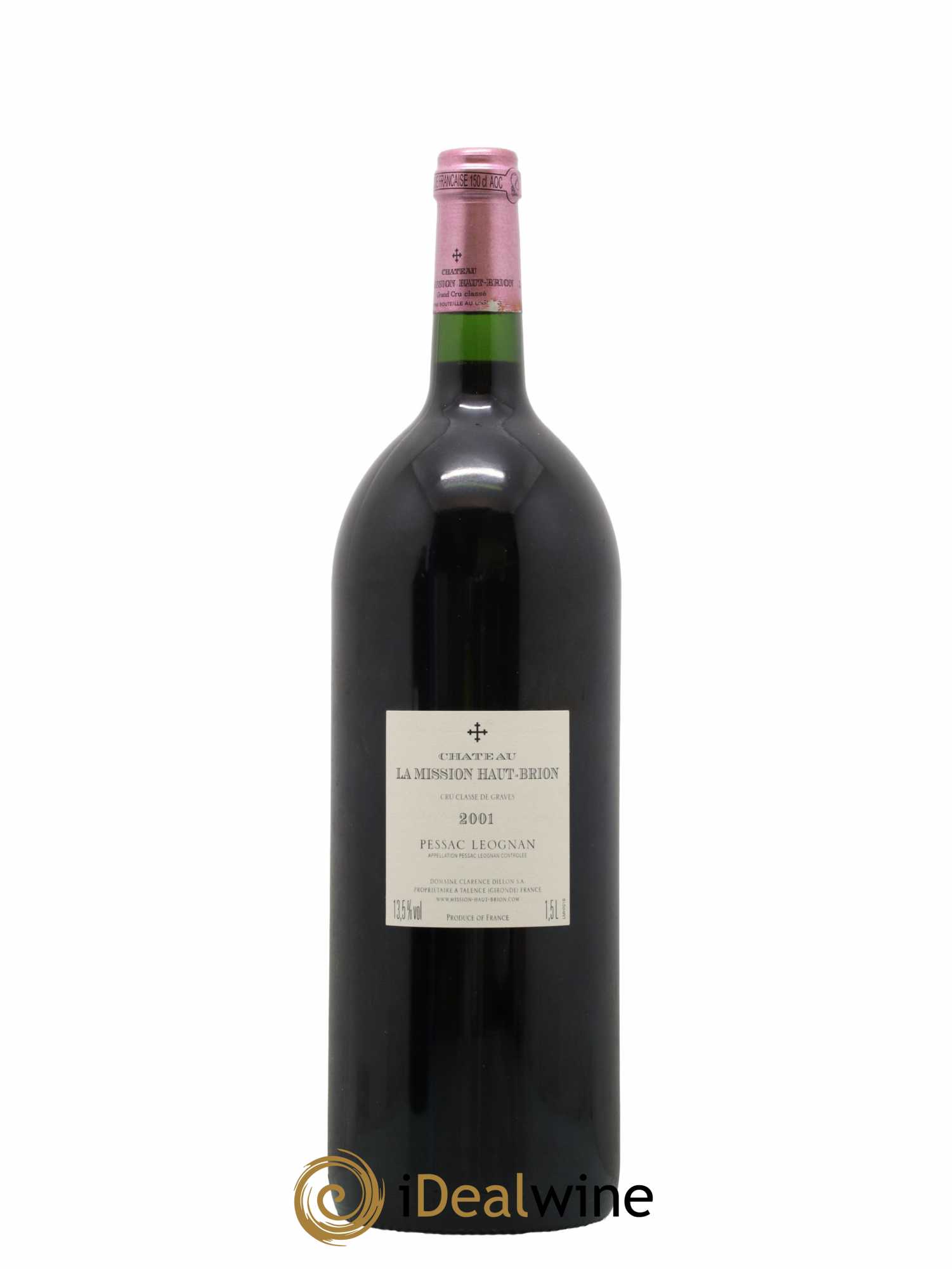Château la Mission Haut-Brion Cru Classé de Graves 2001 - Lot de 1 magnum - 1