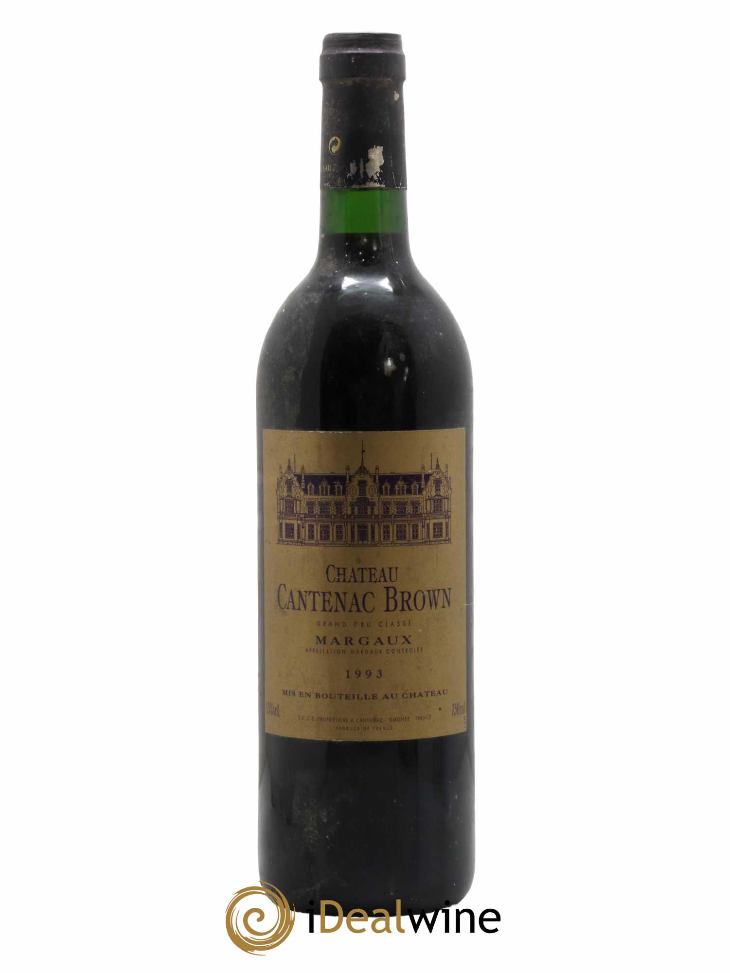 Château Cantenac Brown 3ème Grand Cru Classé 1993 - Lot de 1 bouteille - 0