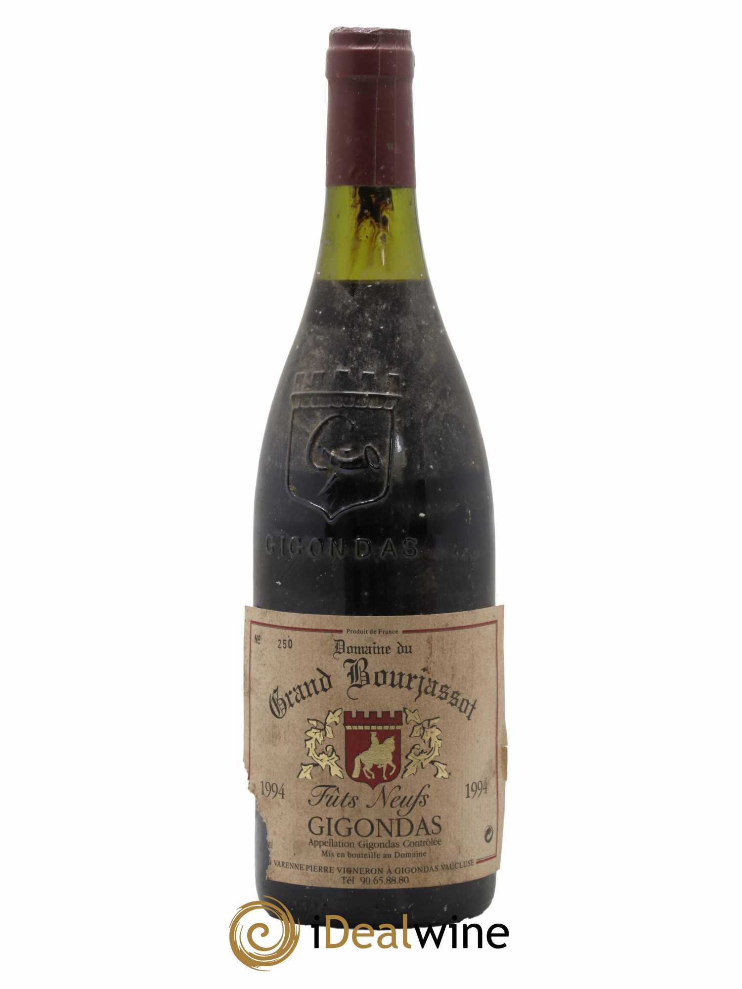 Gigondas Domaine Du Grand Bourjassot 1994 - Lot de 1 bouteille - 0