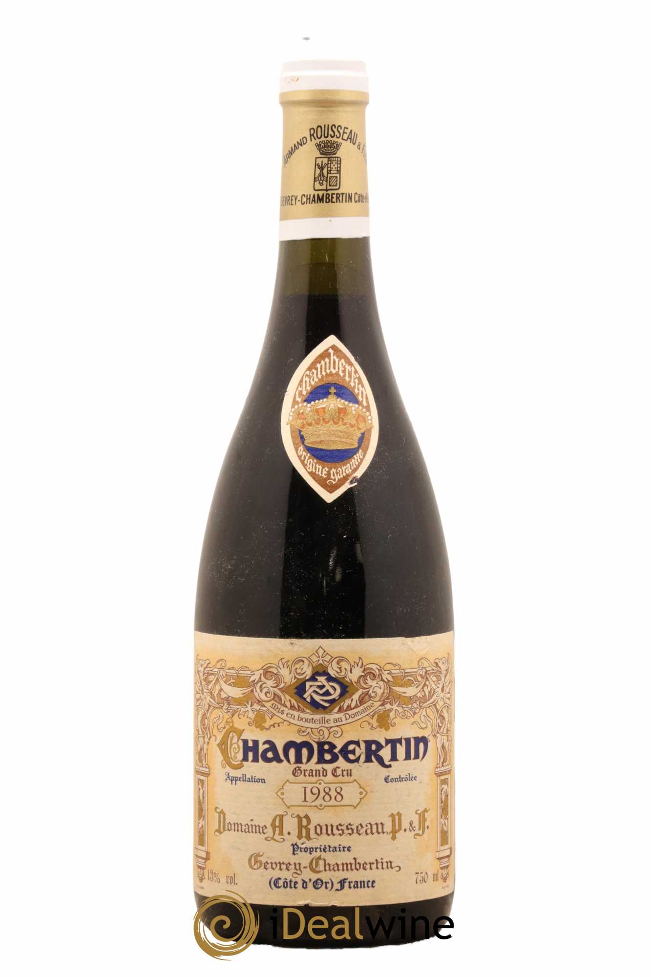 Chambertin Grand Cru Armand Rousseau (Domaine) 1988 - Lot de 1 bouteille - 0