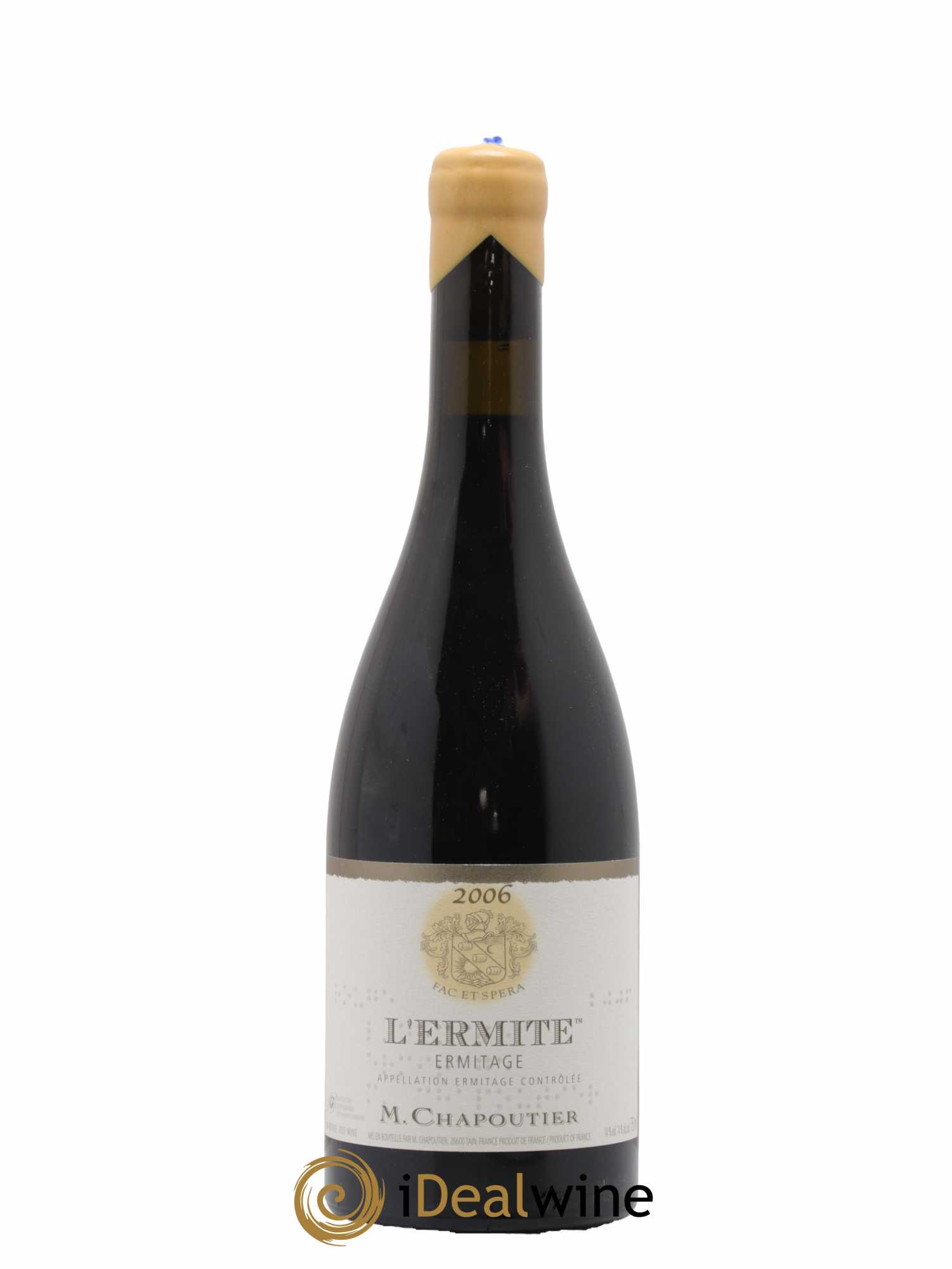 Hermitage Ermitage l'Ermite Chapoutier 2006 - Lot de 1 bouteille - 0