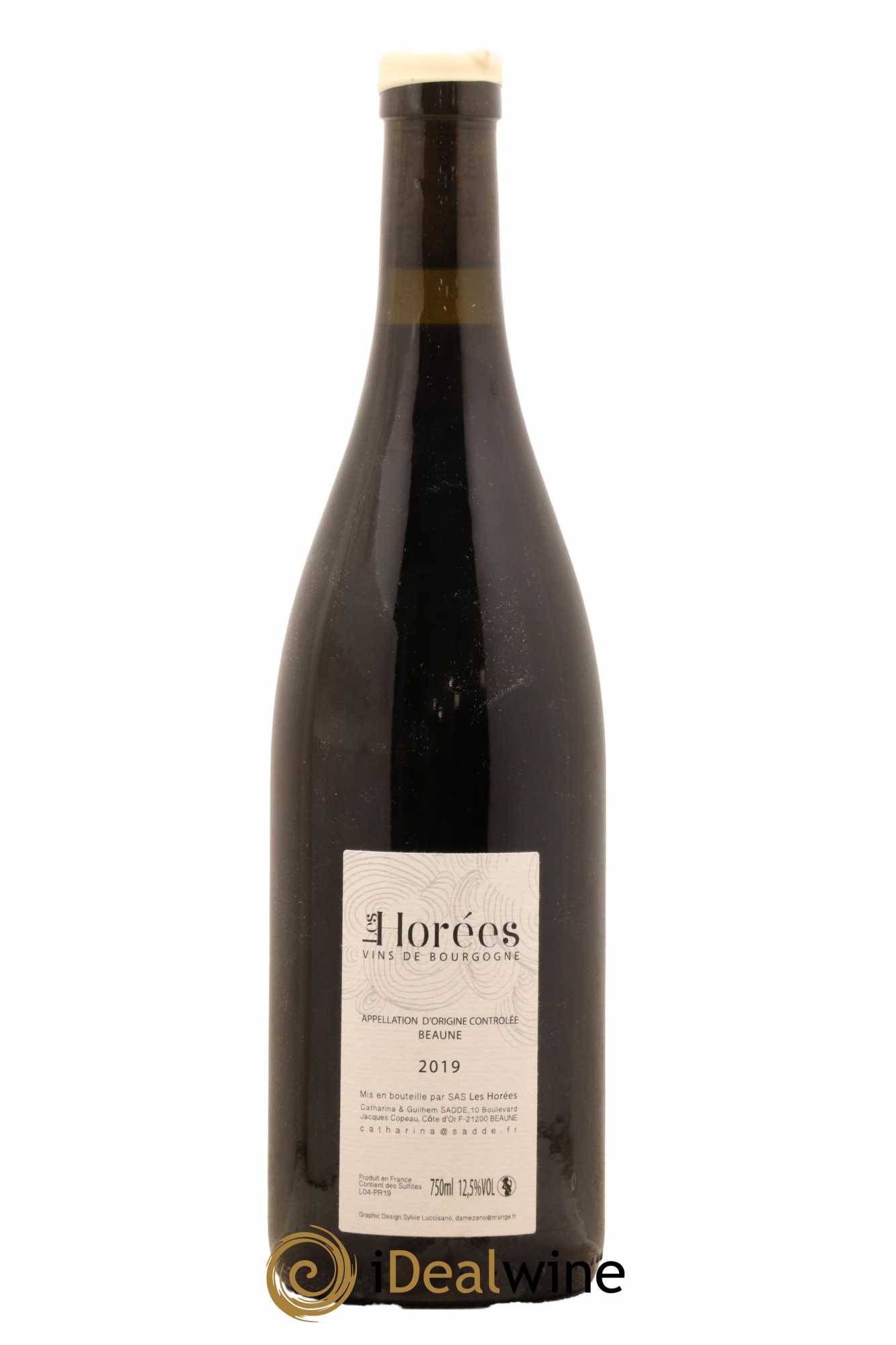 Beaune Les Prévolles Les Horées 2019 - Lot de 1 bouteille - 1
