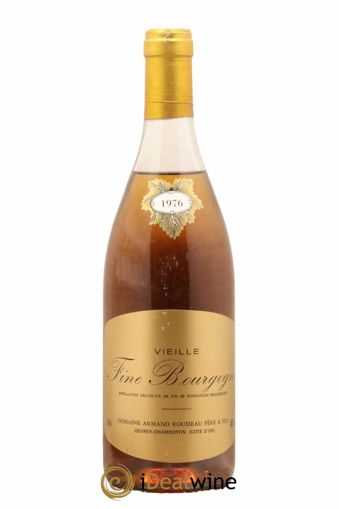 Divers Vieille Fine de Bourgogne Domaine Armand Rousseau 1976 - Lot de 1 bouteille - 0