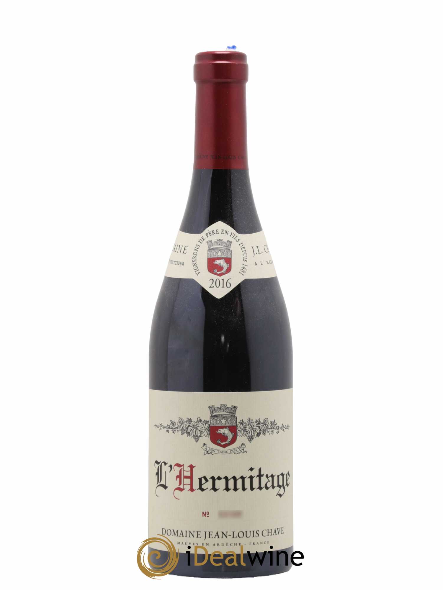 Hermitage Jean-Louis Chave 2016 - Lot de 1 bouteille - 0