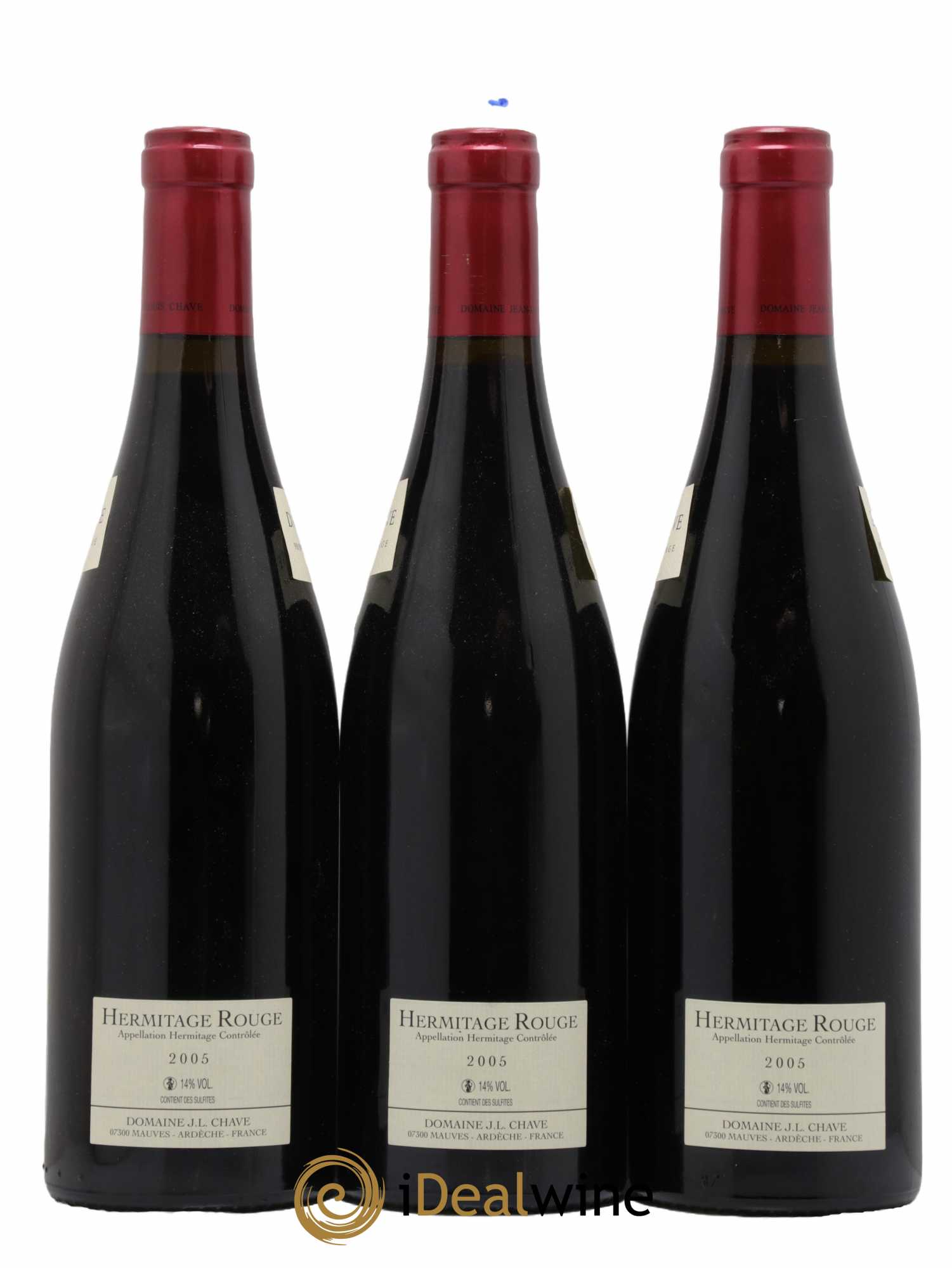 Hermitage Jean-Louis Chave 2005 - Lot de 3 bouteilles - 1