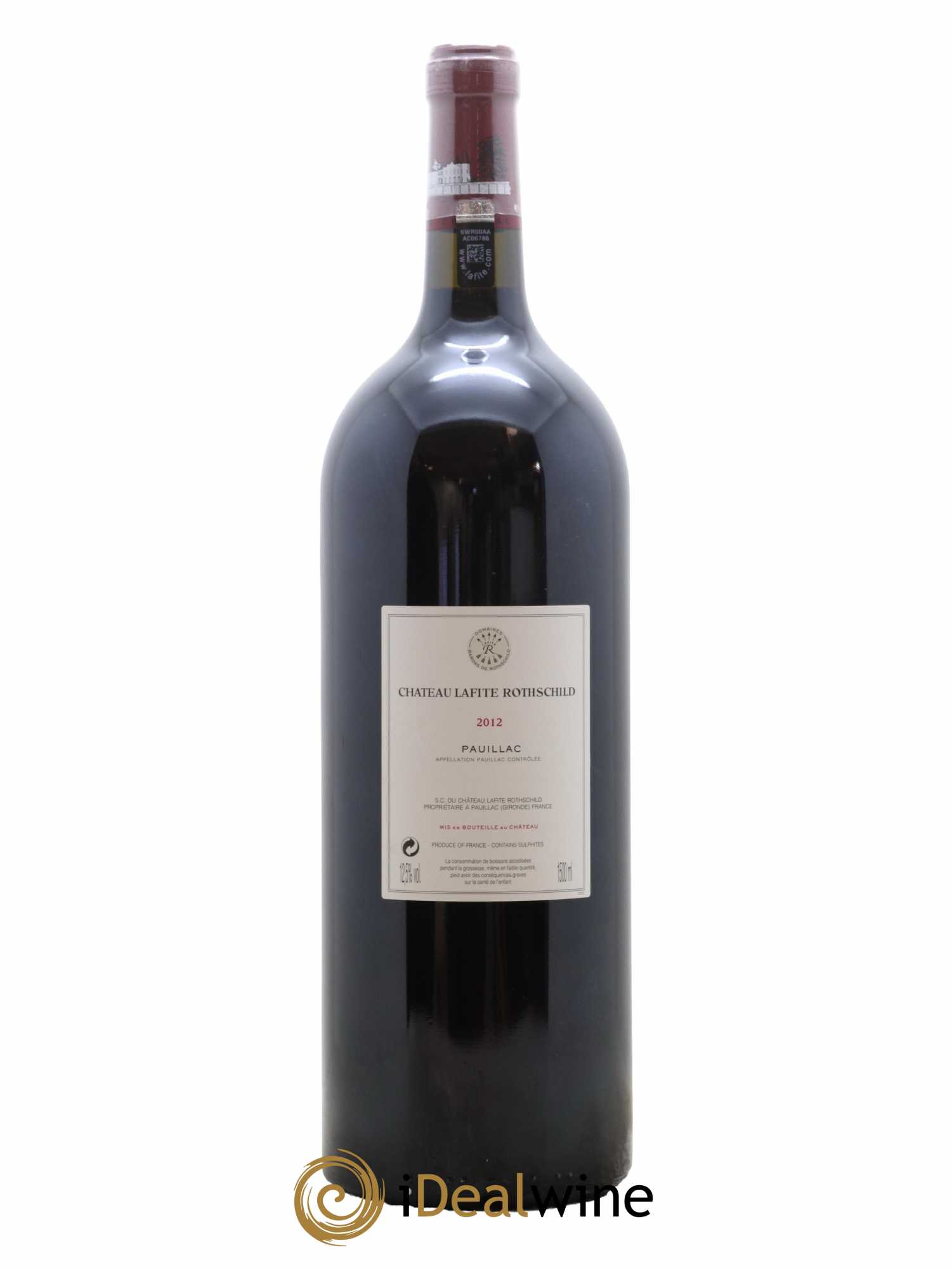 Château Lafite Rothschild 1er Grand Cru Classé 2012 - Lot de 1 magnum - 1