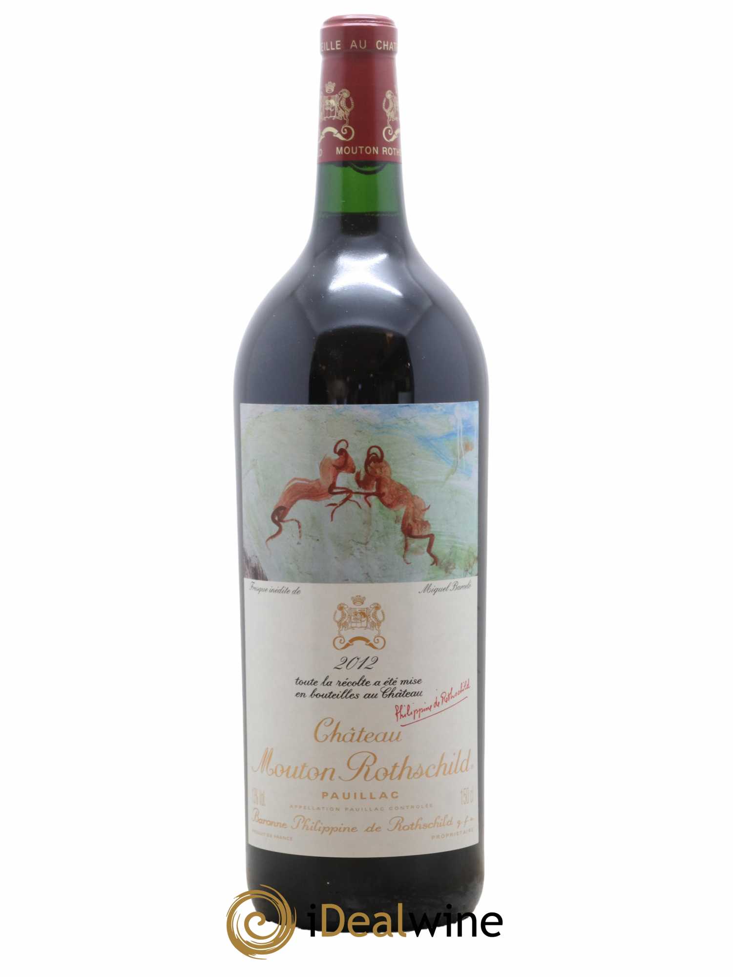 Château Mouton Rothschild 1er Grand Cru Classé 2012 - Lot de 1 magnum - 0