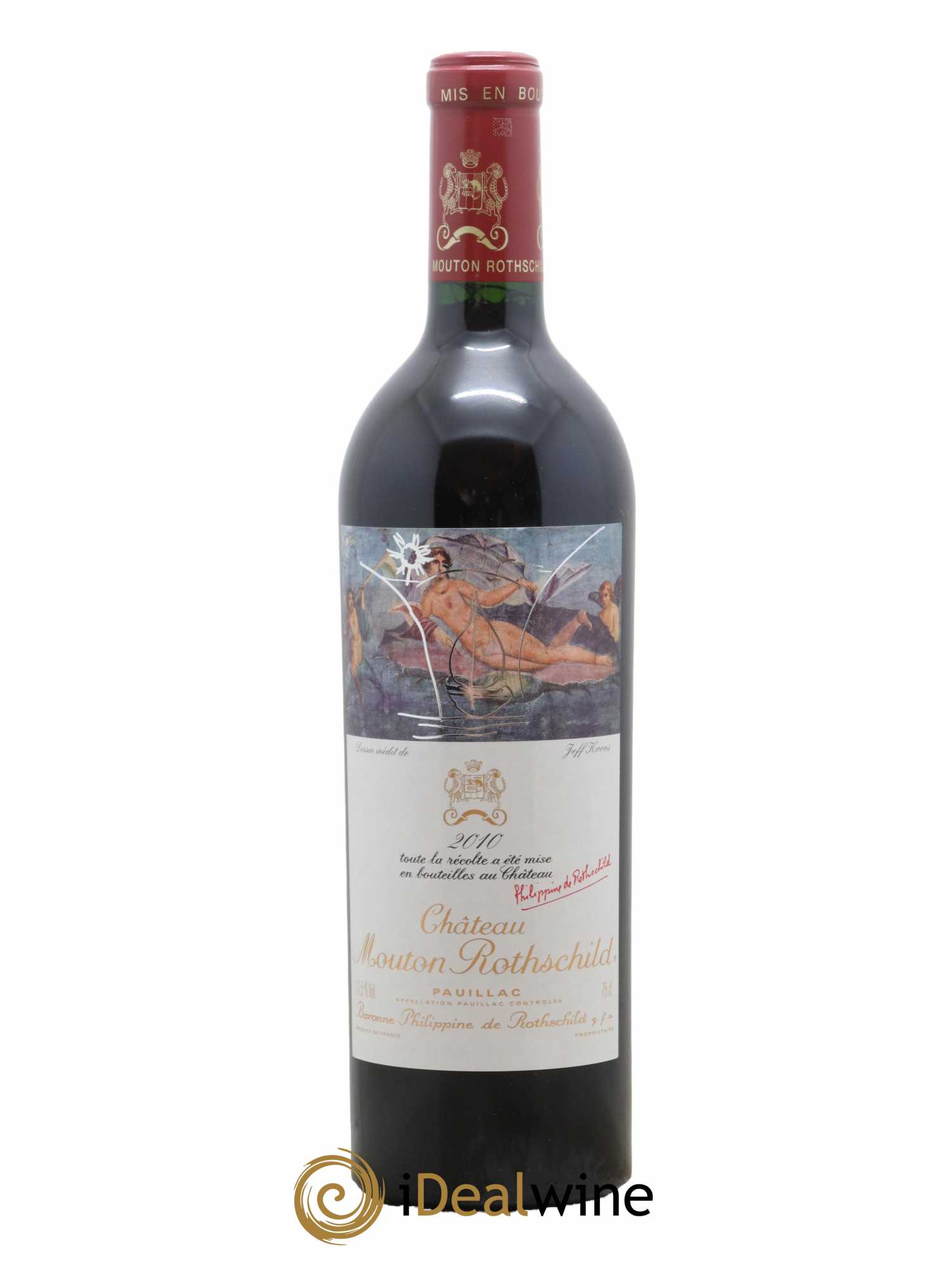 Château Mouton Rothschild 1er Grand Cru Classé 2010 - Lot de 1 bouteille - 0