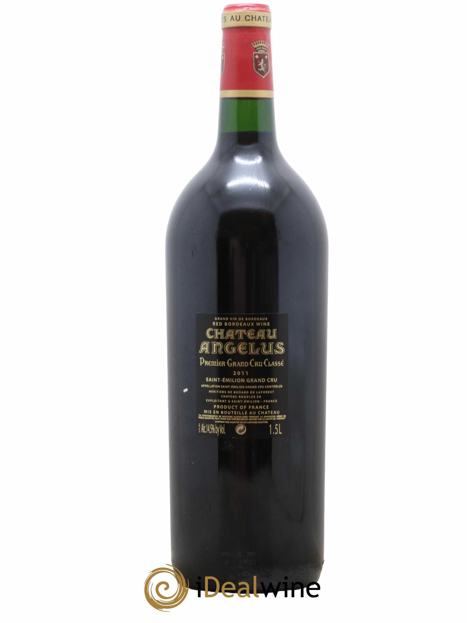 Château Angélus 1er Grand Cru Classé A 2011 - Lot de 1 magnum - 1