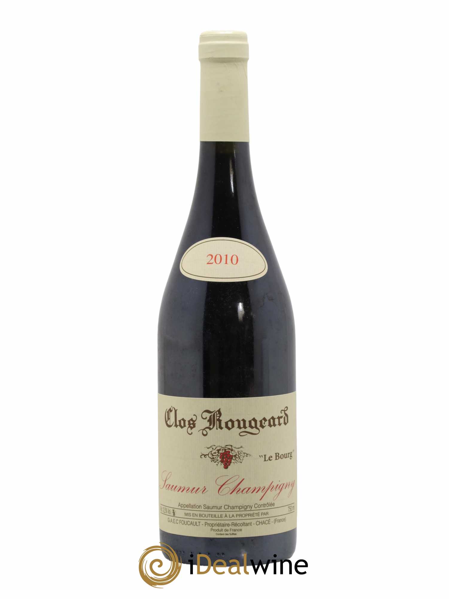 Saumur-Champigny Le Bourg Clos Rougeard 2010 - Lot de 1 bouteille - 0