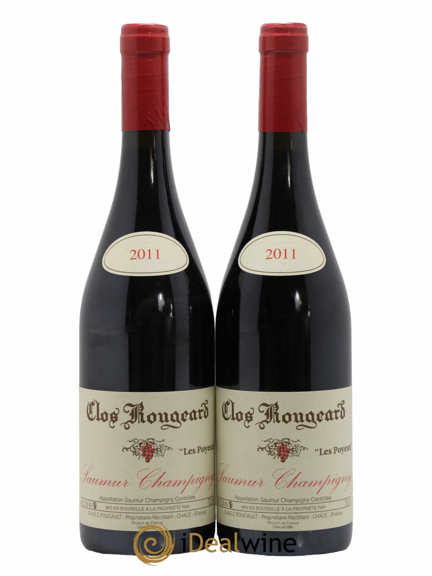 Saumur-Champigny Les Poyeux Clos Rougeard 2011 - Lot de 2 bouteilles - 0