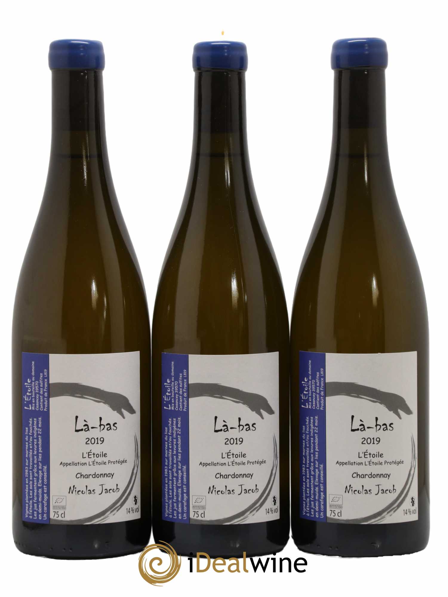 L'Etoile Là-Bas Nicolas Jacob 2019 - Lot de 3 bouteilles - 0