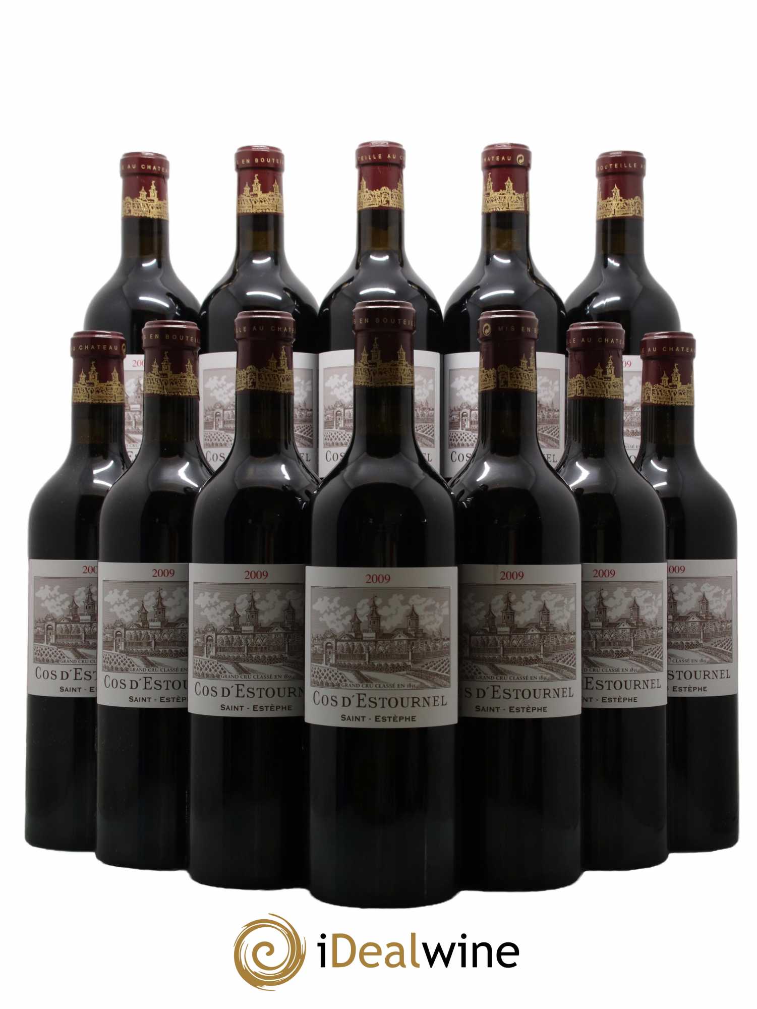 Cos d'Estournel 2ème Grand Cru Classé 2009 - Lot de 12 bouteilles - 0