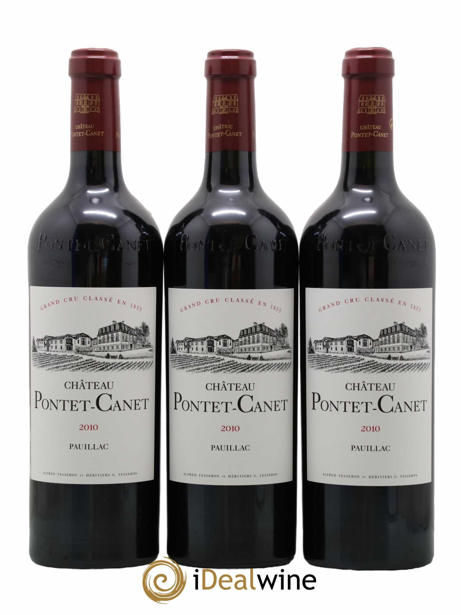 Château Pontet Canet 5ème Grand Cru Classé 2010 - Lot de 12 bouteilles - 2
