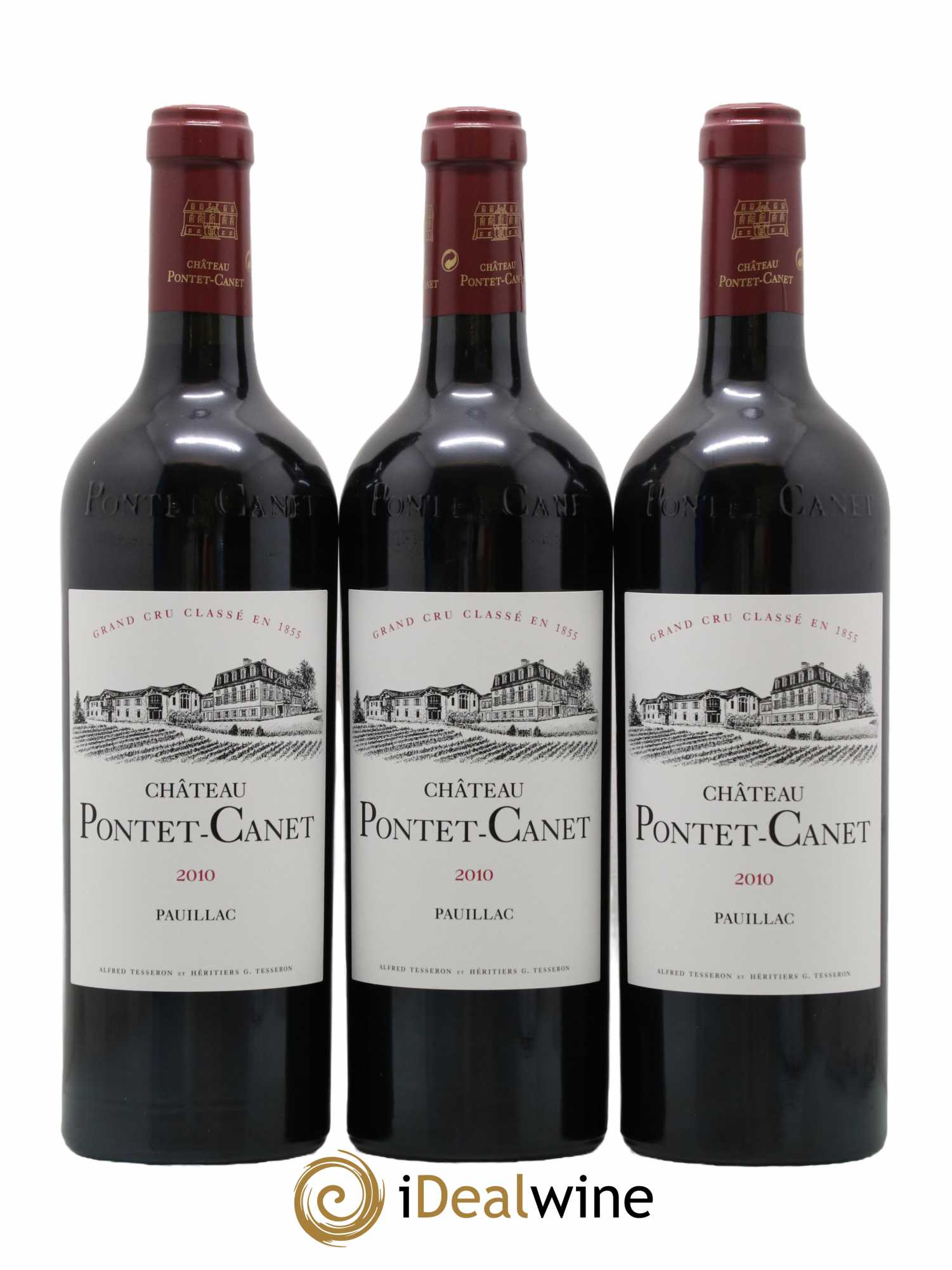 Château Pontet Canet 5ème Grand Cru Classé 2010 - Lot de 12 bouteilles - 4