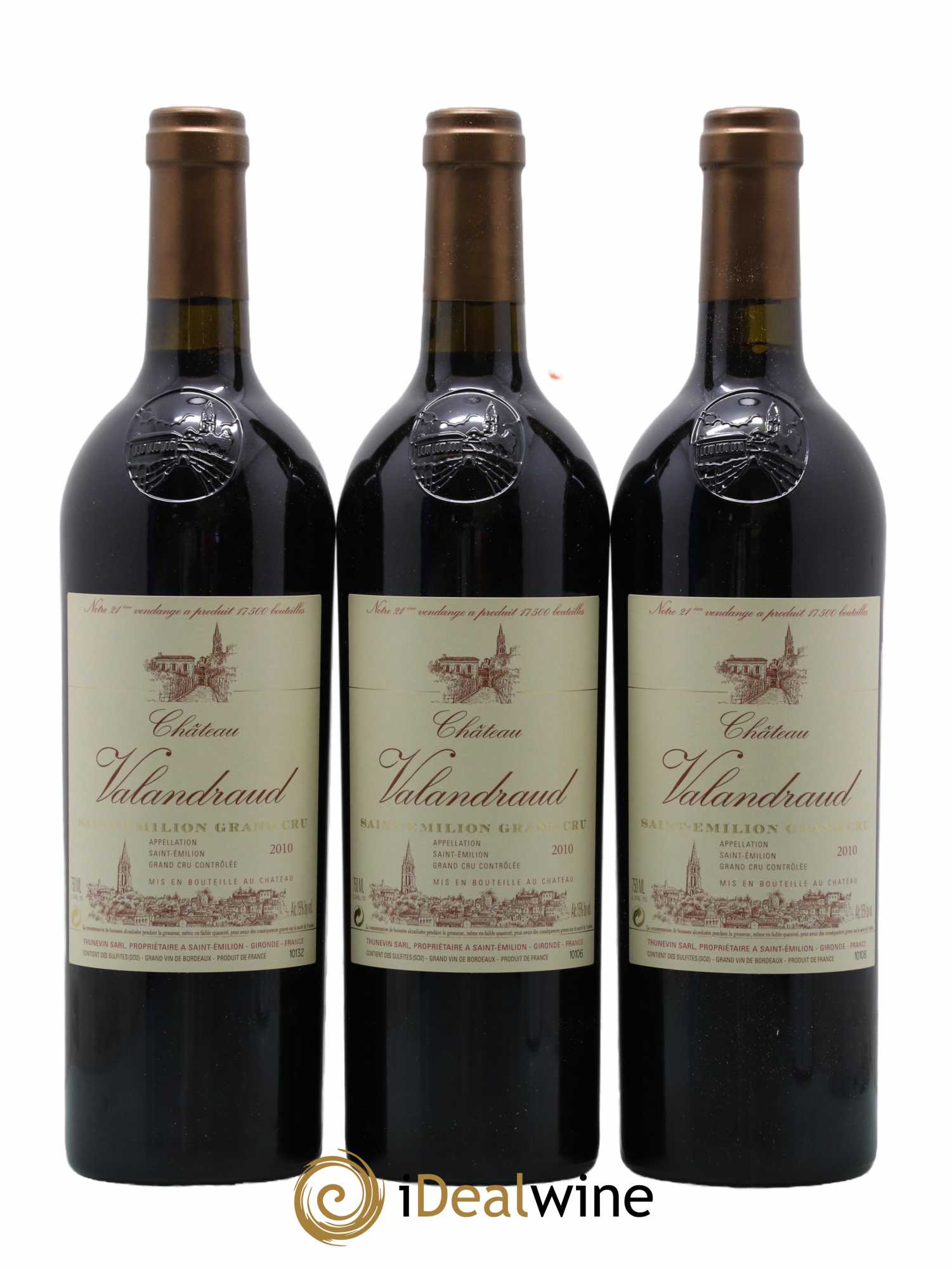 Château de Valandraud 1er Grand Cru Classé B depuis 2012 2010 - Lot of 12 bottles - 4