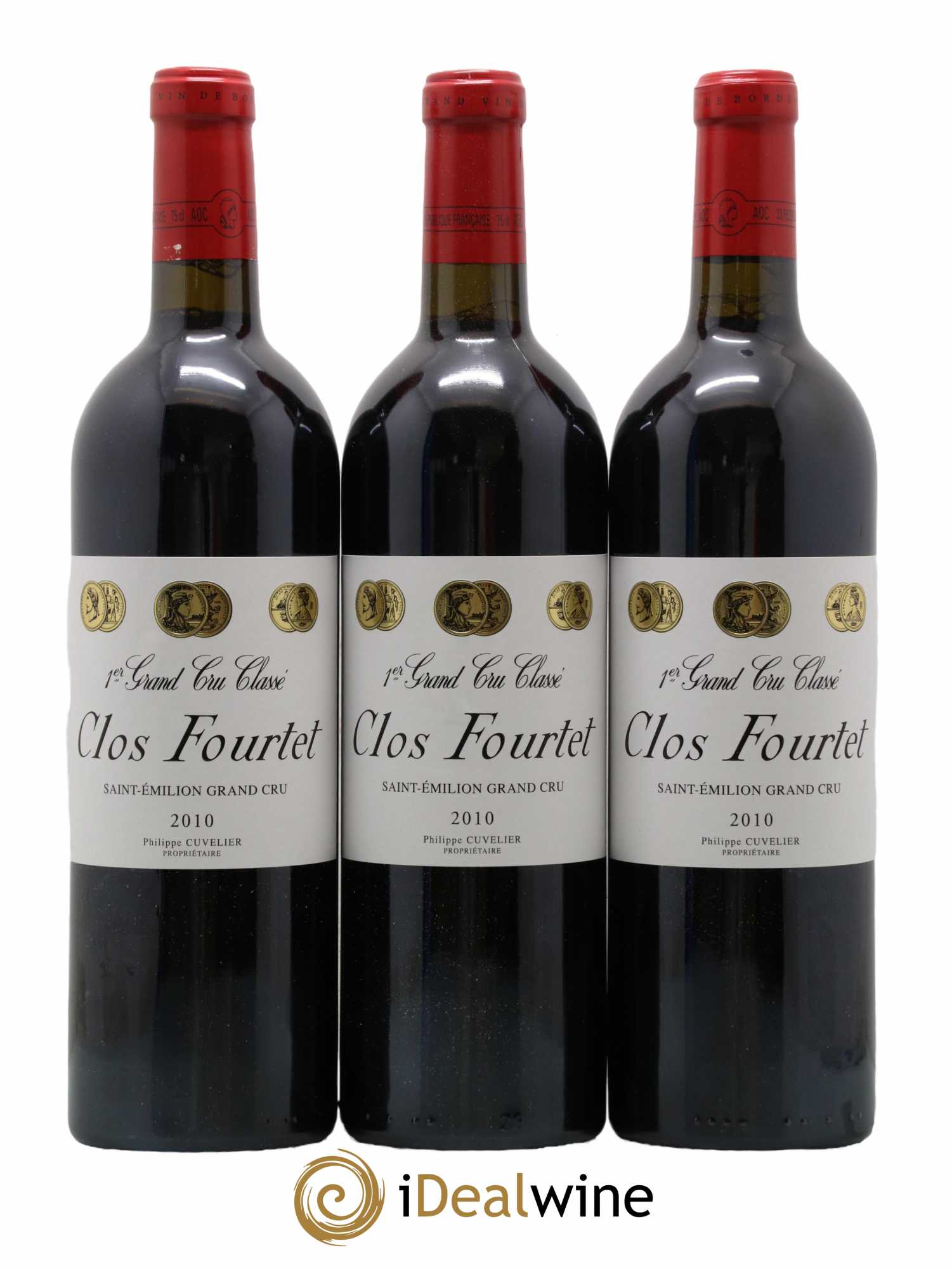 Clos Fourtet 1er Grand Cru Classé B 2010 - Lot de 12 bouteilles - 4