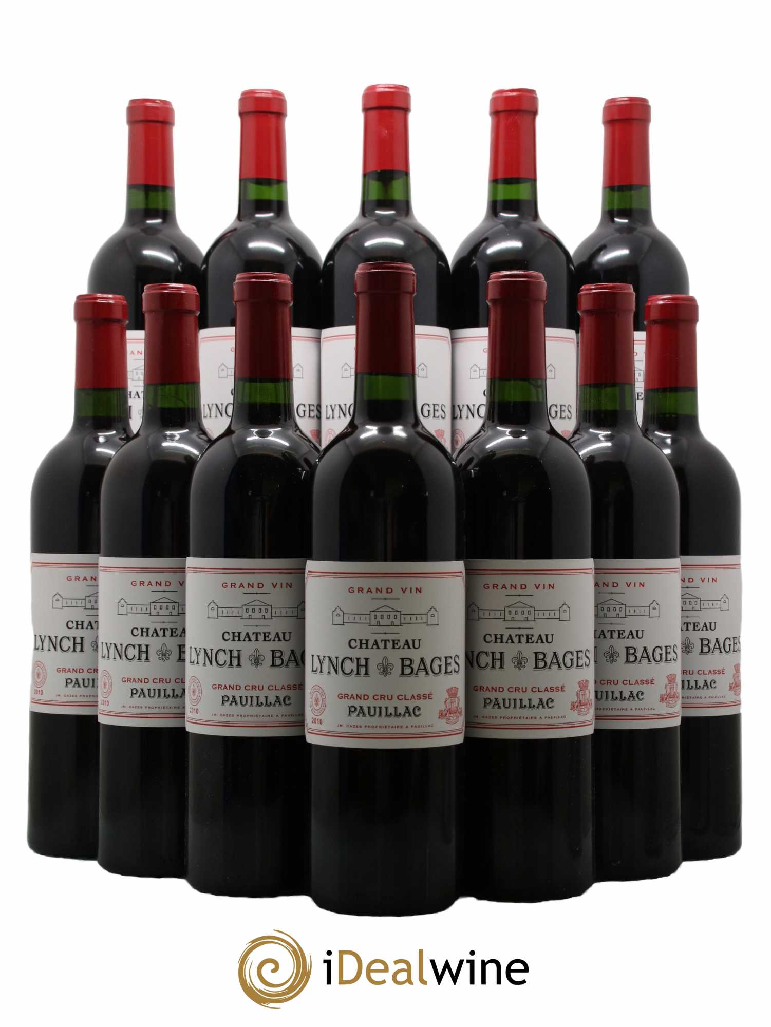 Château Lynch Bages 5ème Grand Cru Classé 2010 - Lot de 12 bouteilles - 0